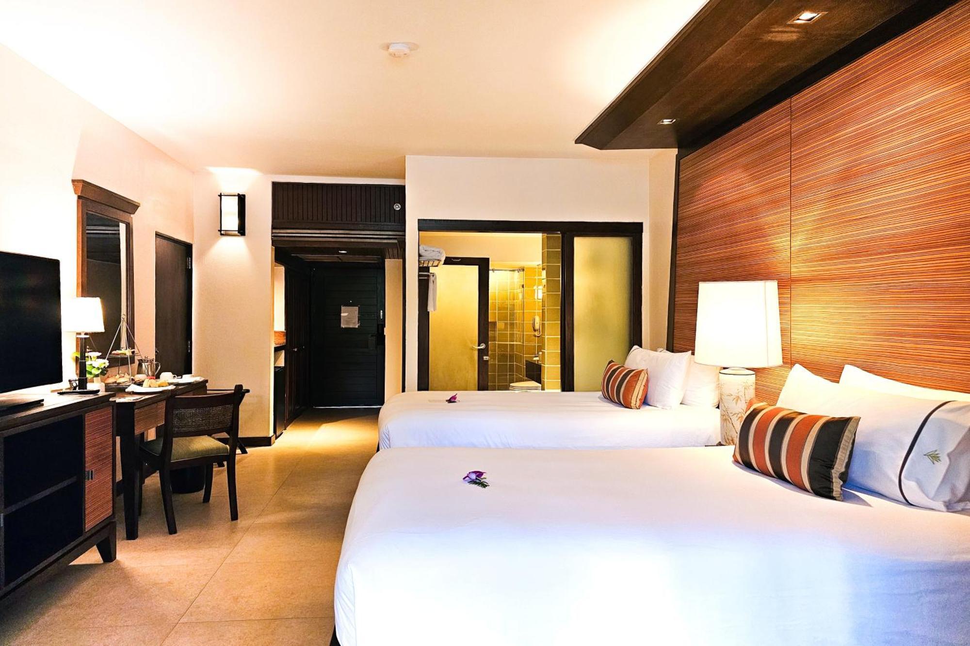 Deluxe Zweibettzimmer Tropical mit Gartenblick