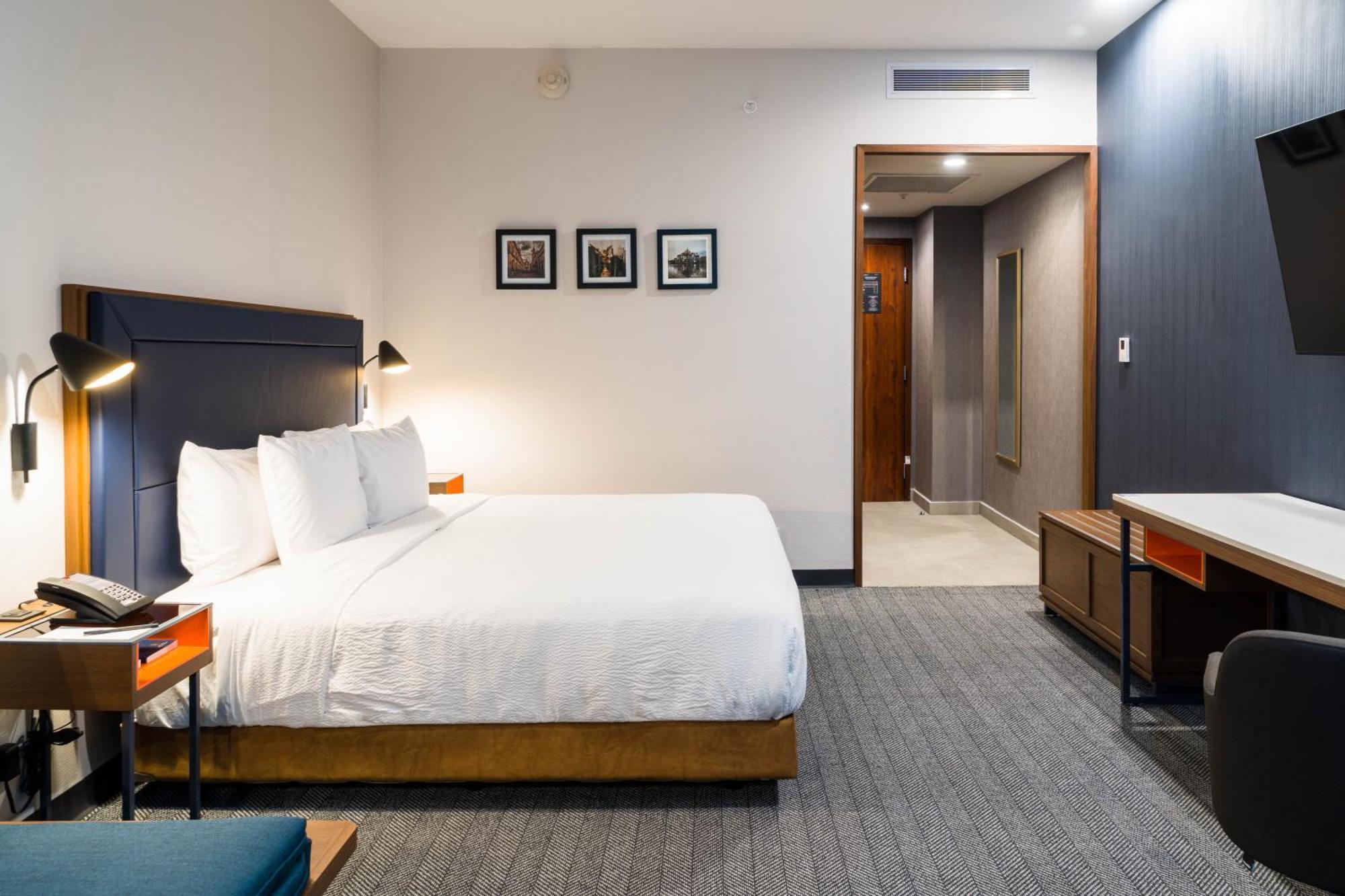 Zimmer mit 1 Kingsize-Bett