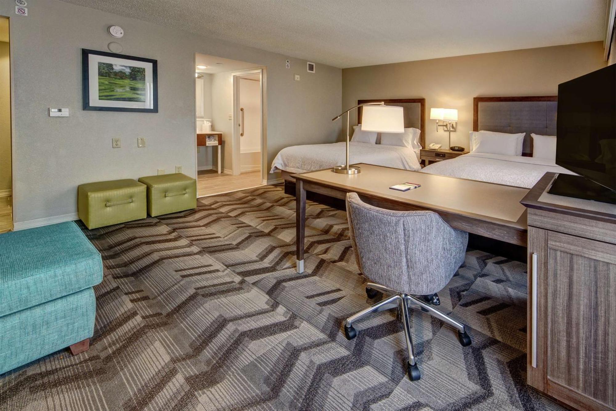 Queen Studio Suite with Two Queen Beds and Sofa Bed - Non-Smoking