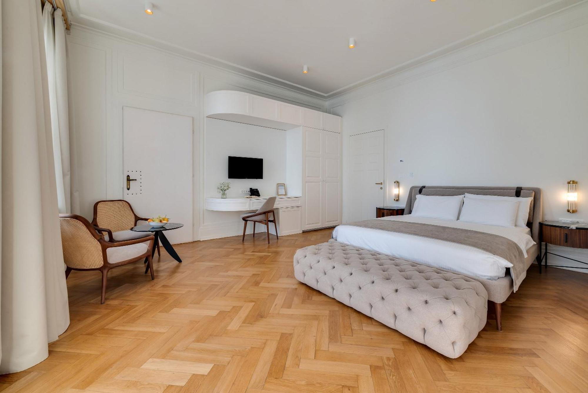 Deluxe Doppelzimmer mit Balkon und Meerblick