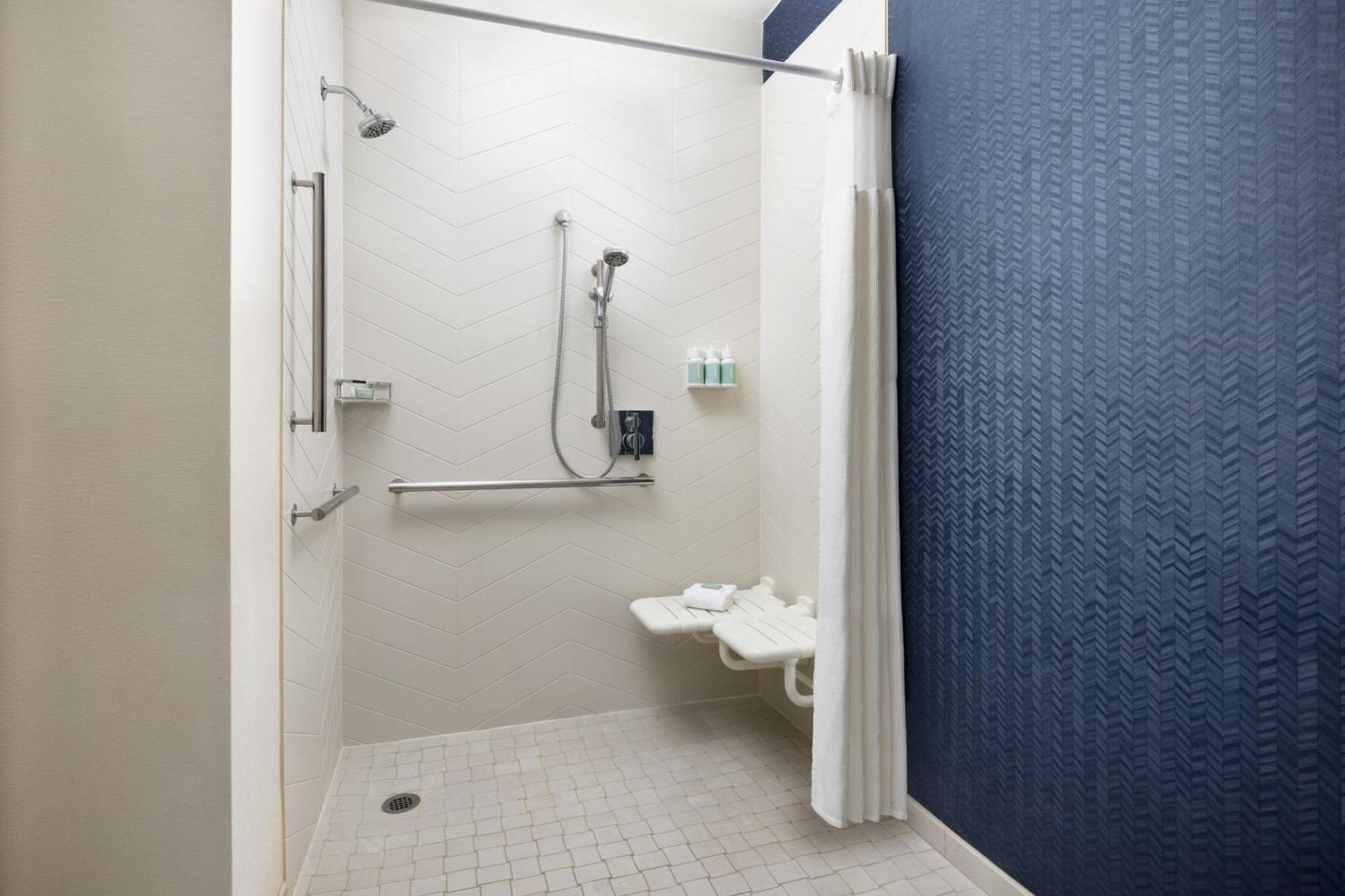King Room with Roll-In Shower - Mobility Accessible