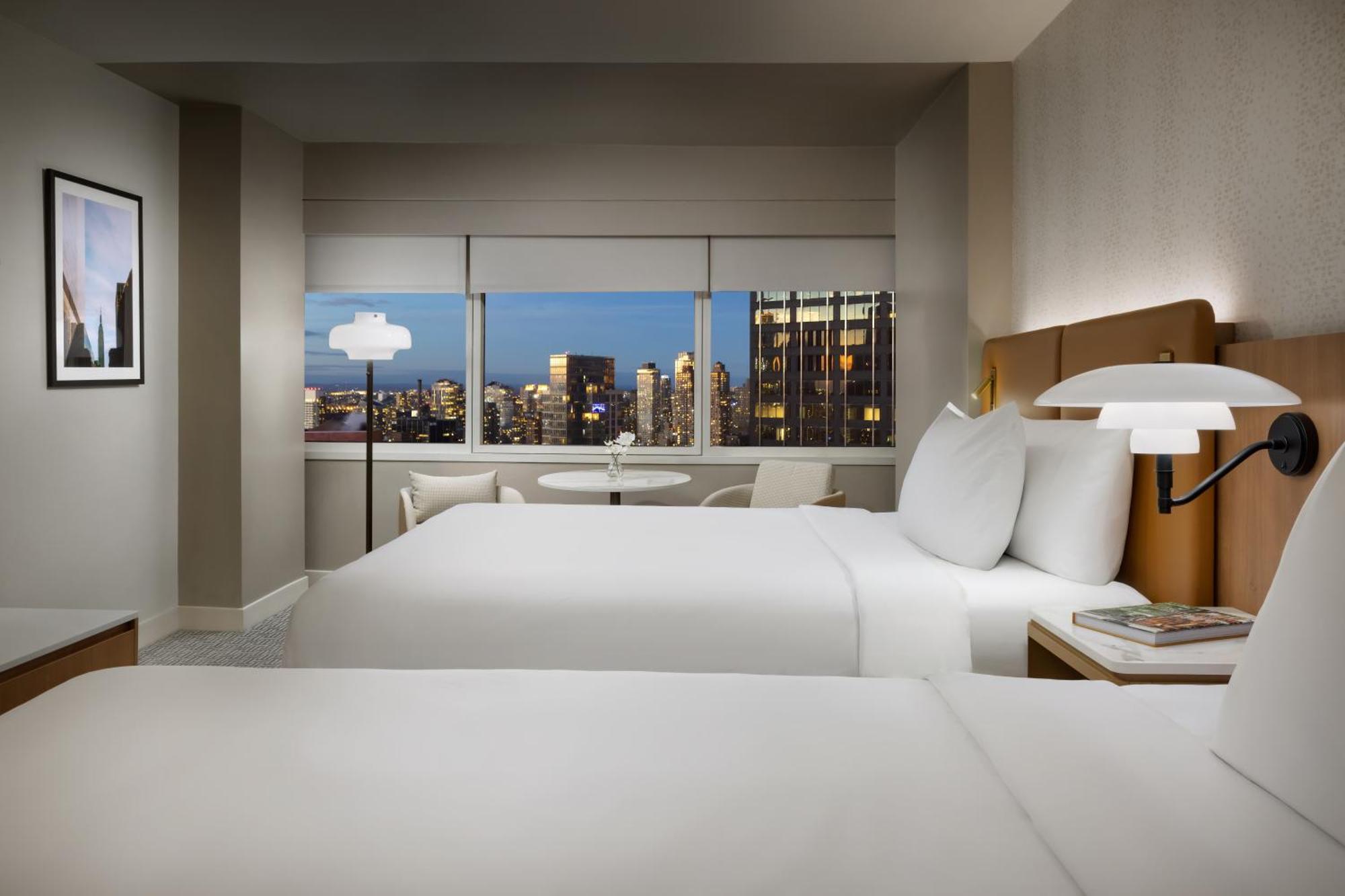 Chambre avec 2 Lits Queen-Size - Vue sur Ville
