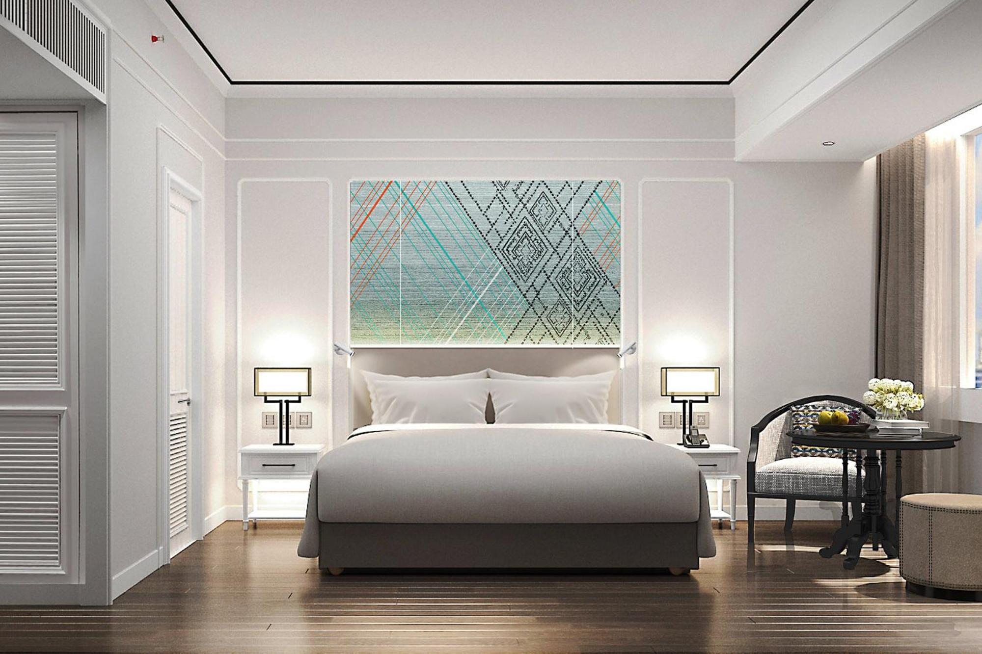 Chambre Lit King-Size Premium - Étage Supérieur - Vue sur Ville