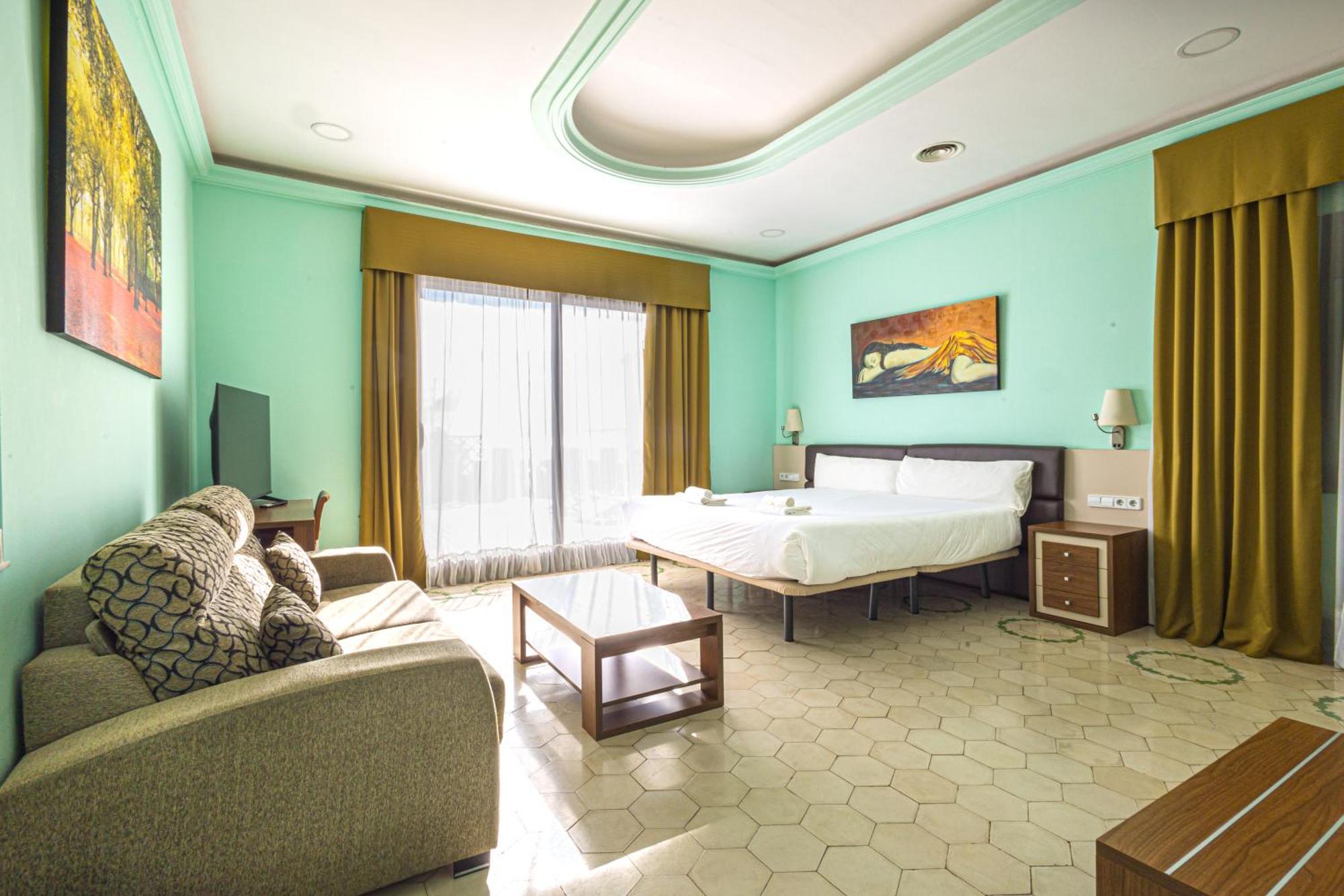 Suite con bañera de hidromasaje - Cama extragrande