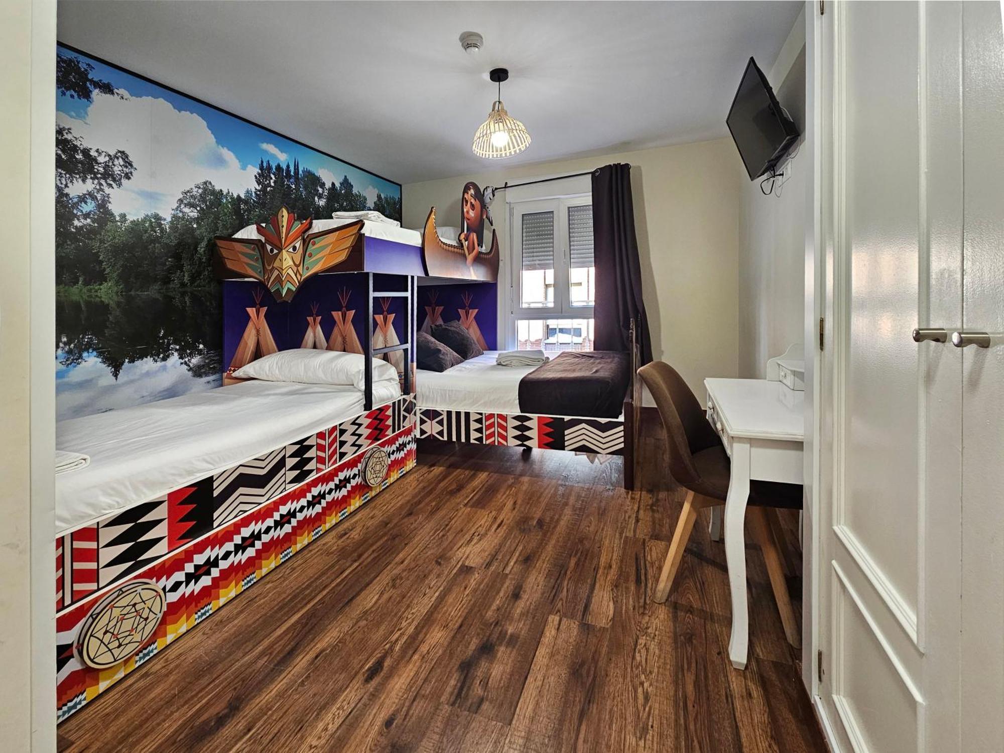 Habitación Familiar con balcón