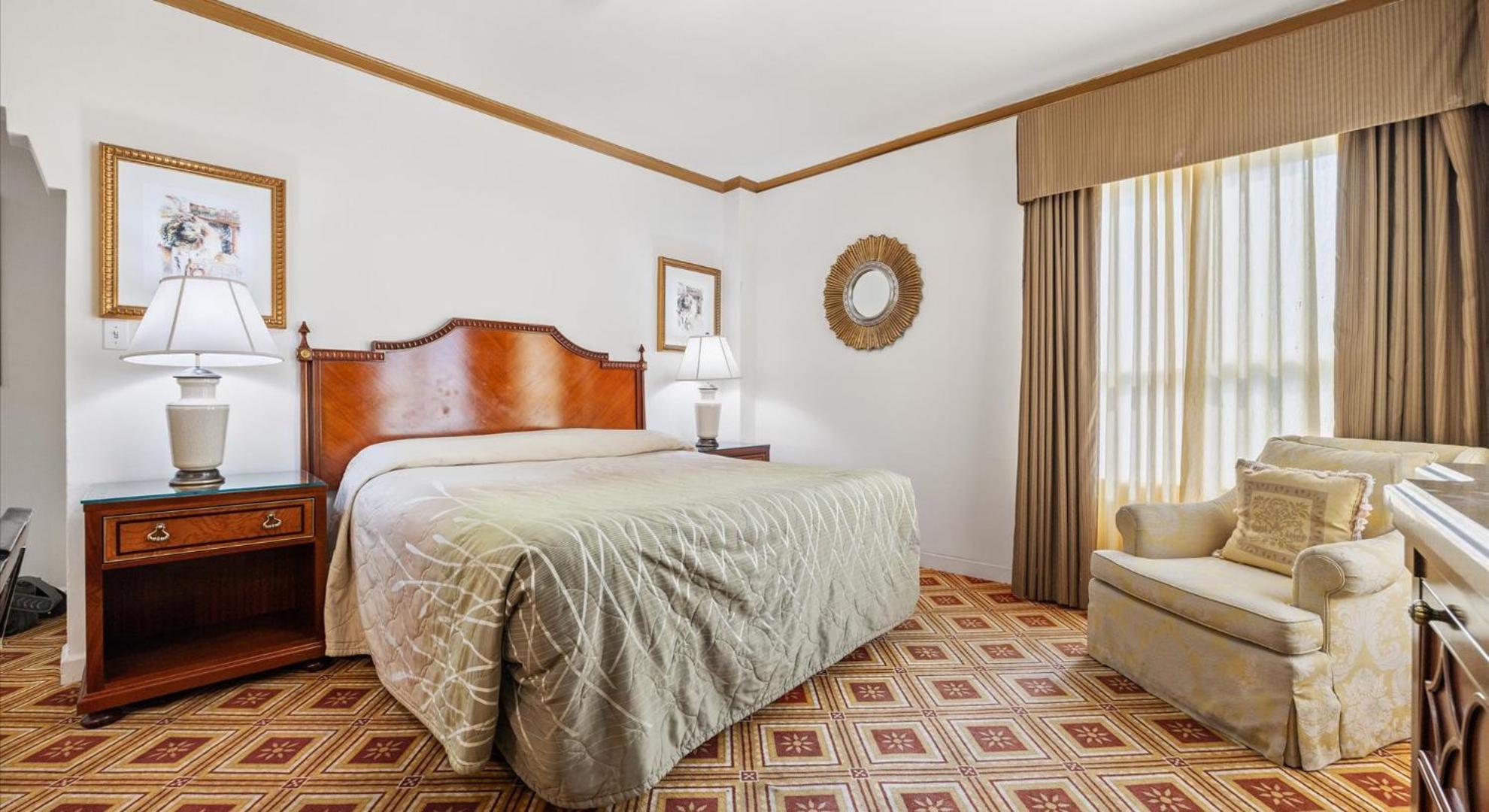 Kamer met Kingsize Bed