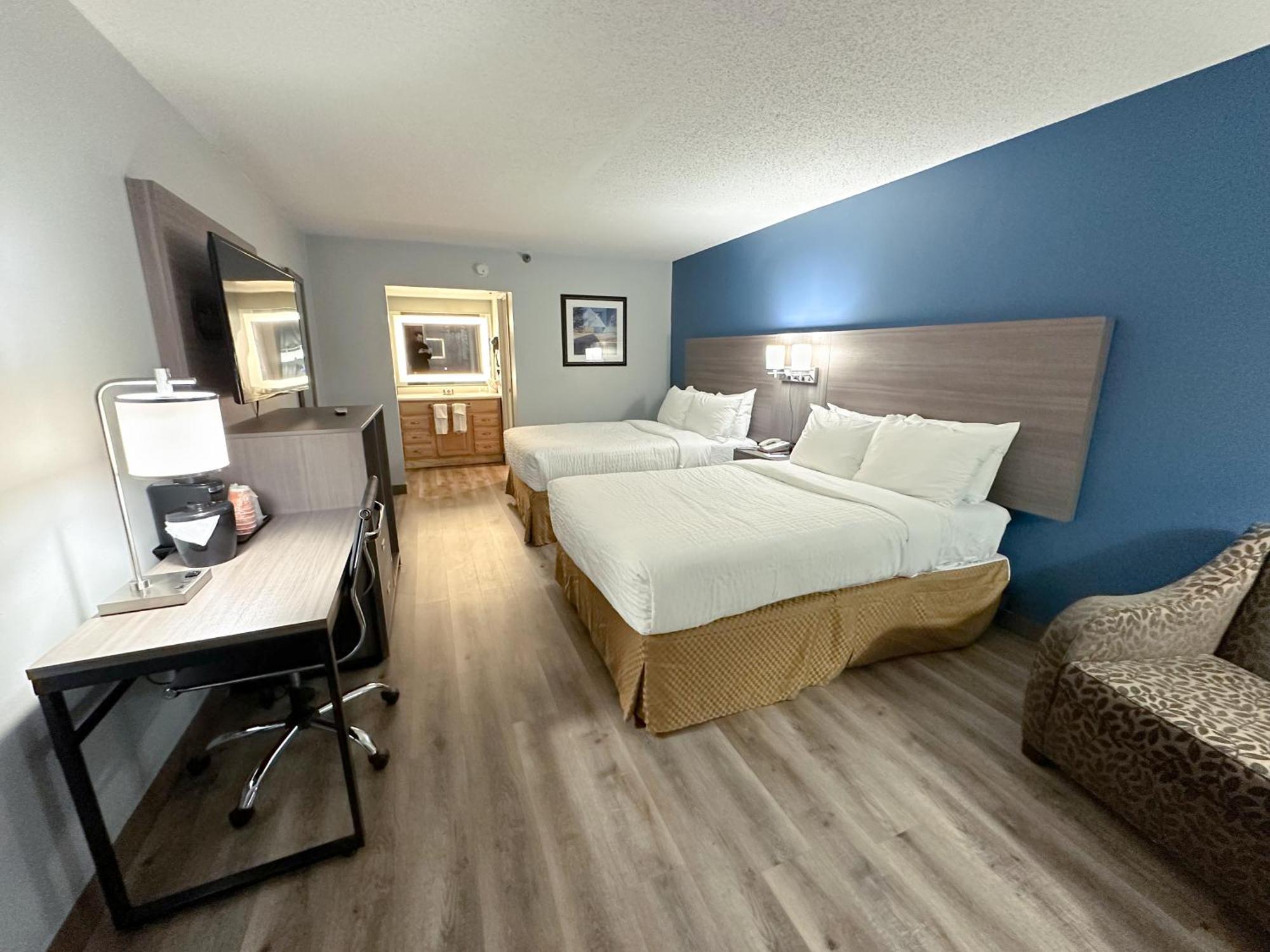 Standard Double Room with Two Double Beds - Non-Smoking