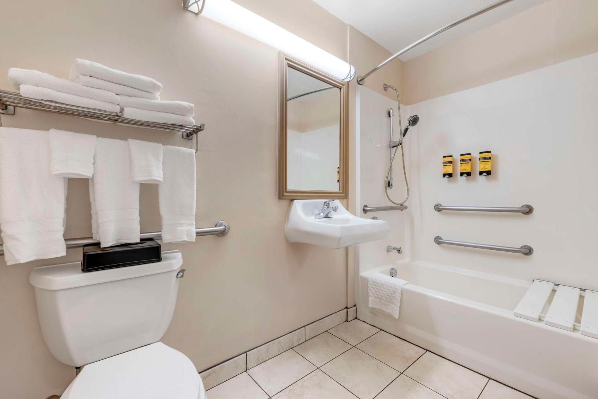 Queen Room with Sofa Bed and Roll-In Shower - Disability Access