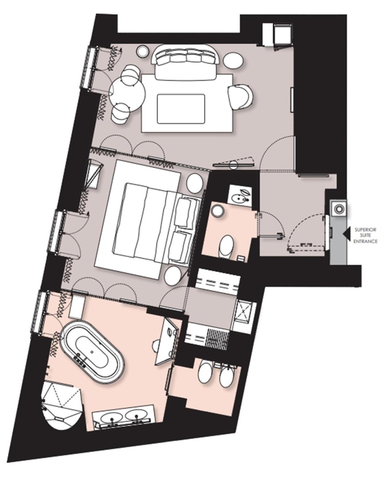 Superior Suite mit Gartenblick