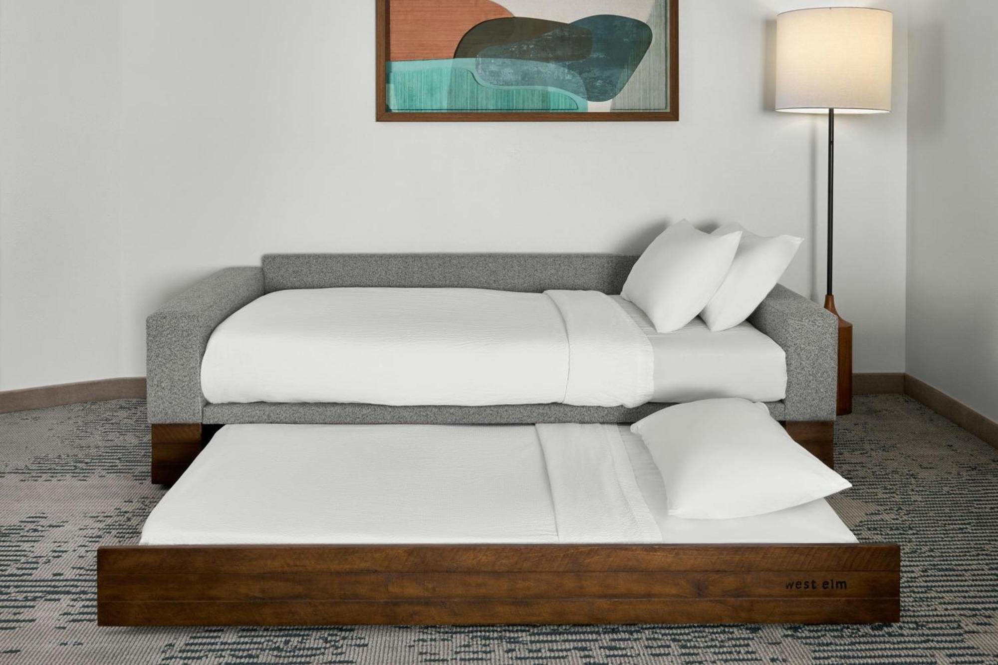 King Suite with Trundle Sofa - Hearing Accessible