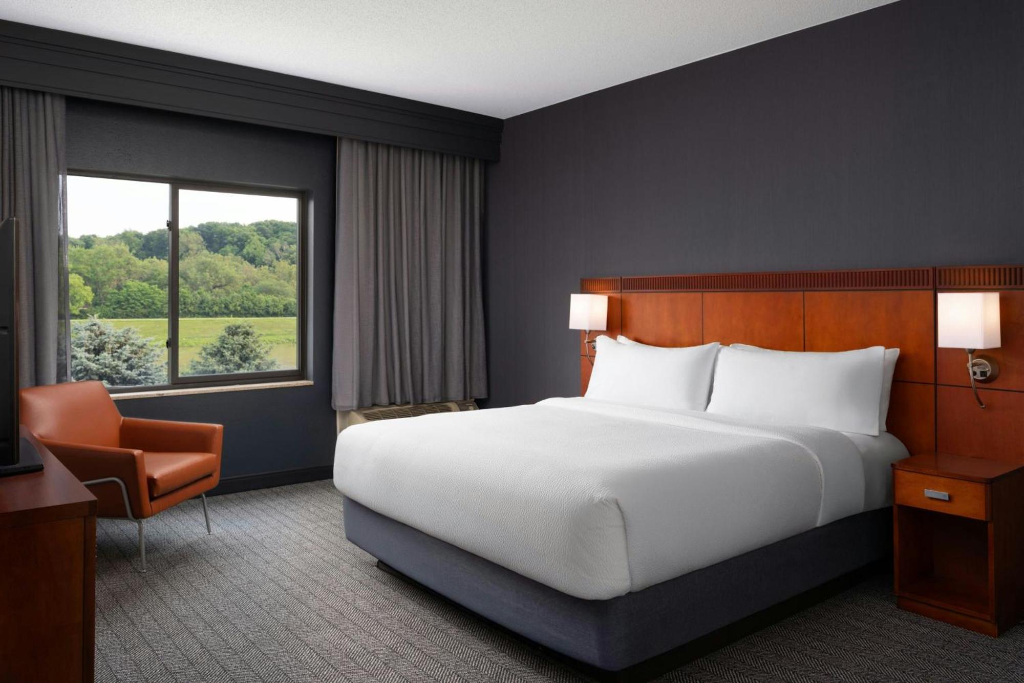 King Room with Roll-In Shower and Sofa Bed - Mobility Access/Hearing Accessible