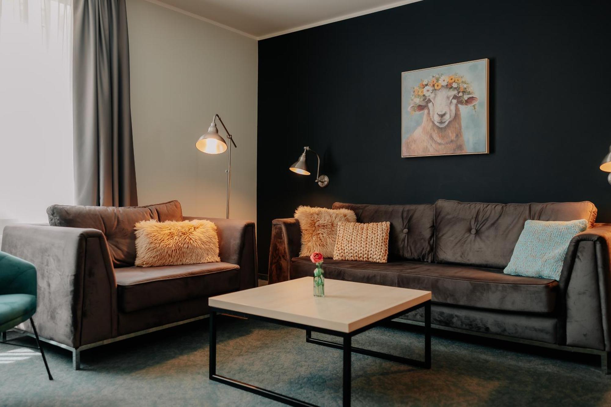 Studio mit Balkon