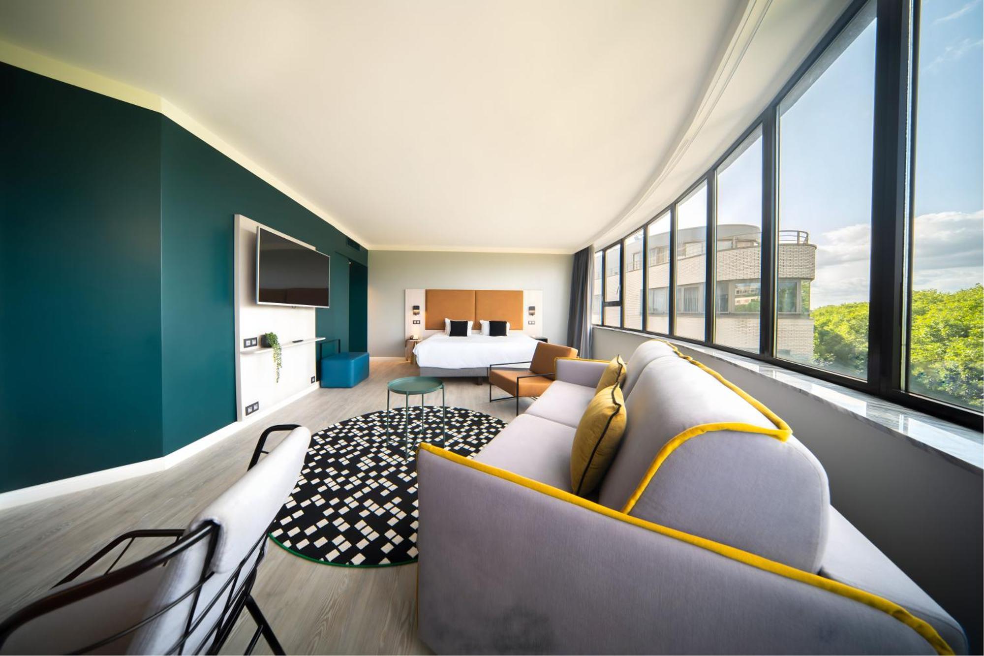 Junior Suite met Kingsize Bed en Slaapbank