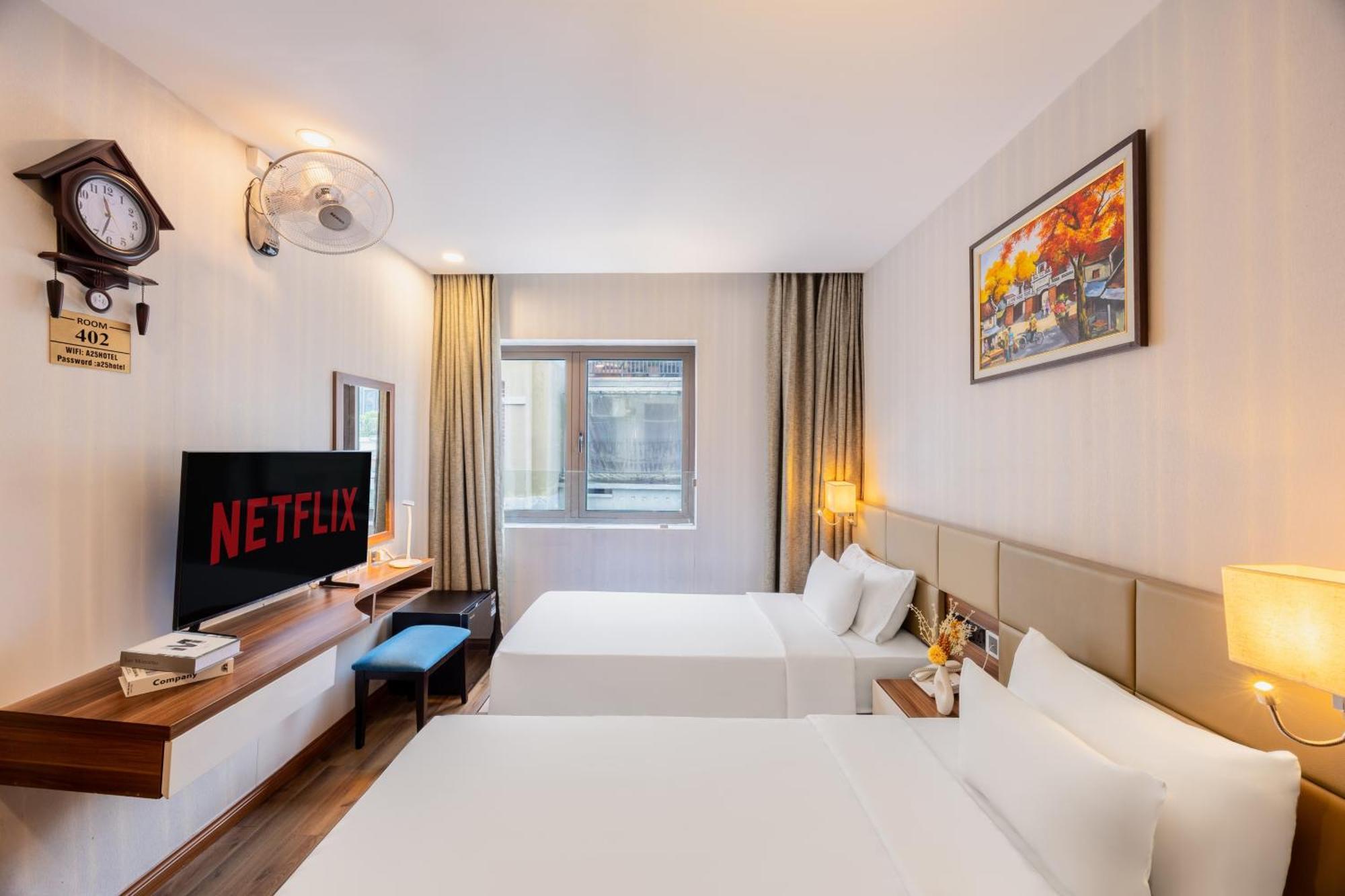 Grote Kamer met 2 Bedden