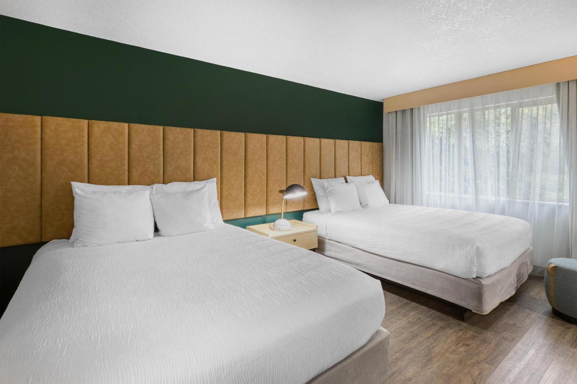 Queen Room with Two Queen Beds and Walk-In Shower - Disability Access/Non-Smoking