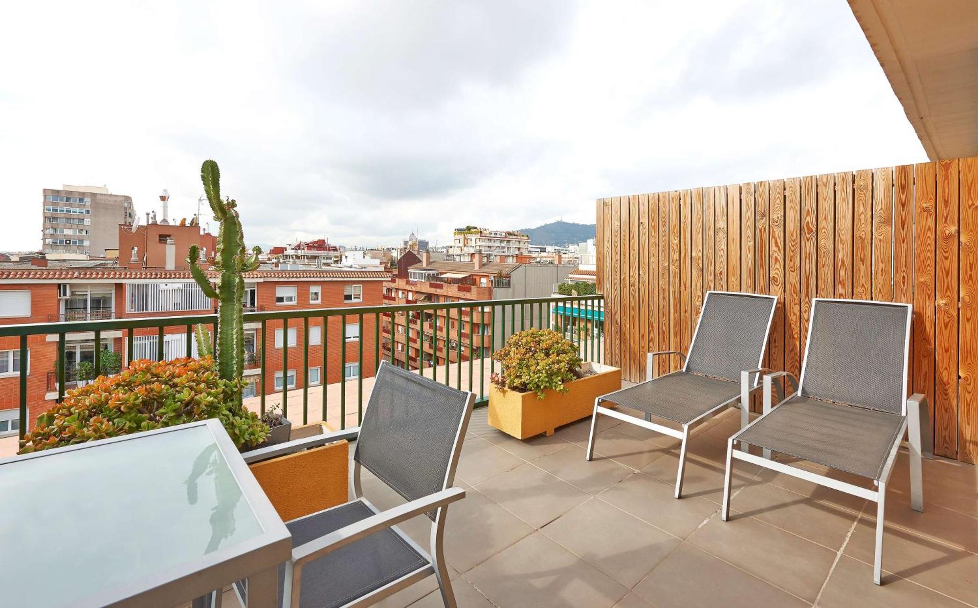 Chambre Double ou Lits Jumeaux Supérieure avec Vue et Terrasse