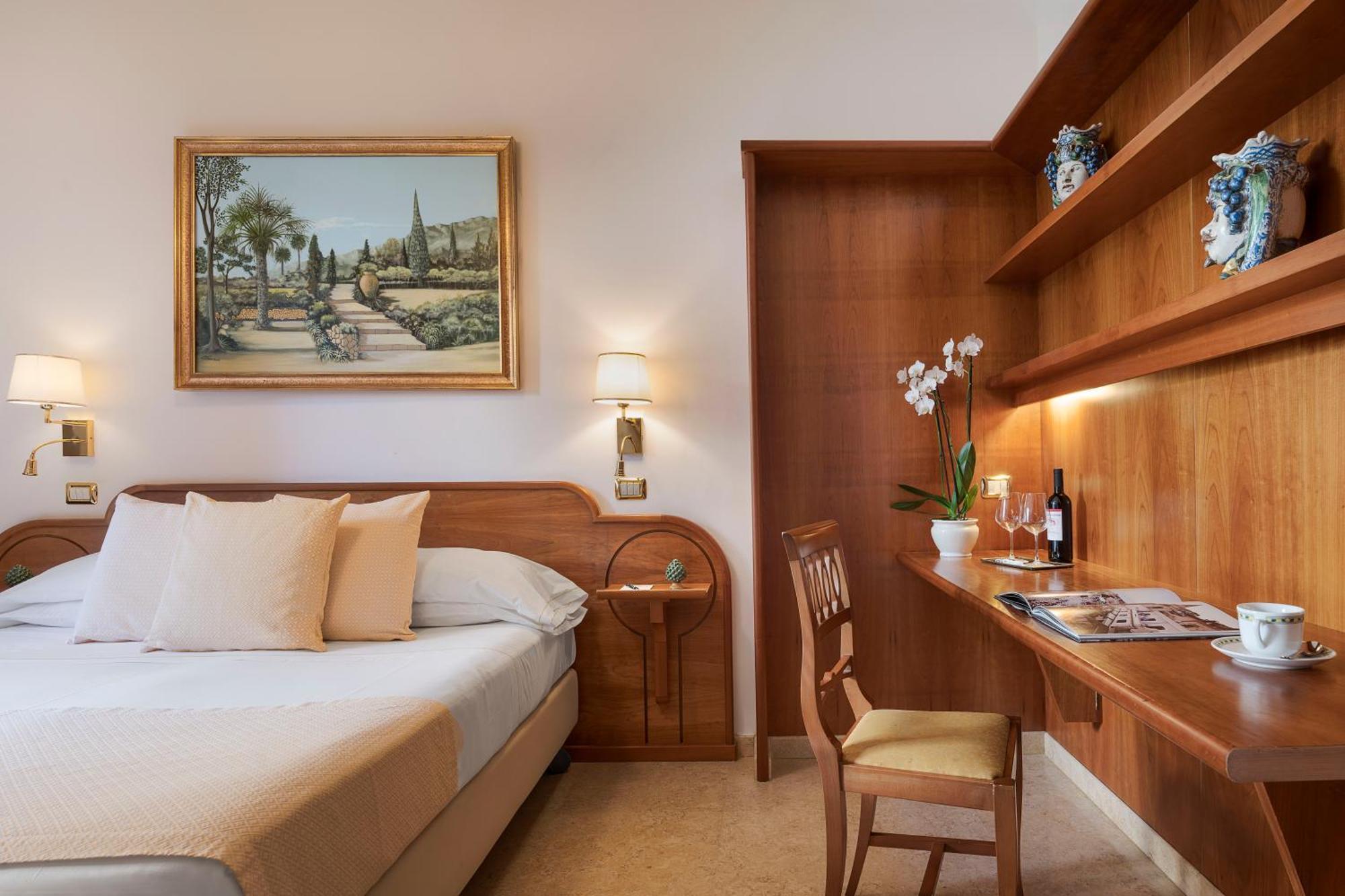 Doppelzimmer mit Gartenblick