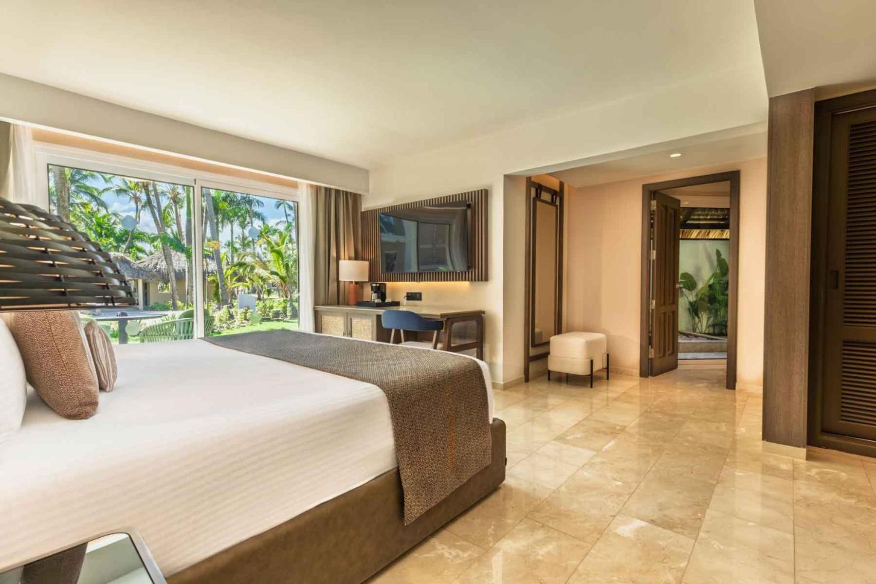 Suite Romance con vistas al jardín