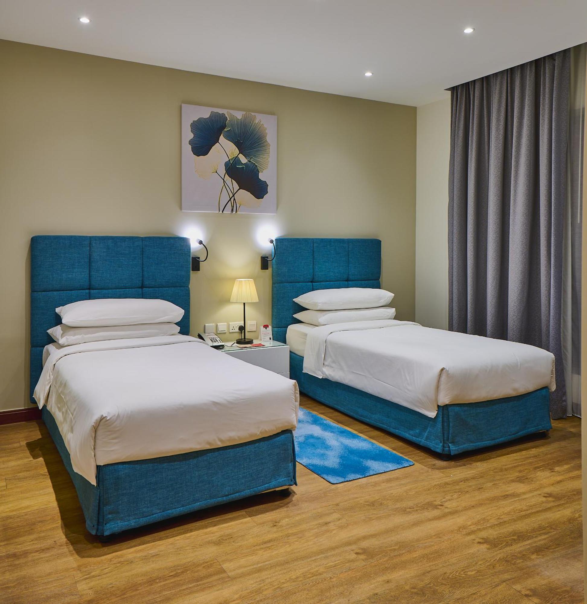 Habitación Doble Deluxe con vistas a la ciudad - 2 camas