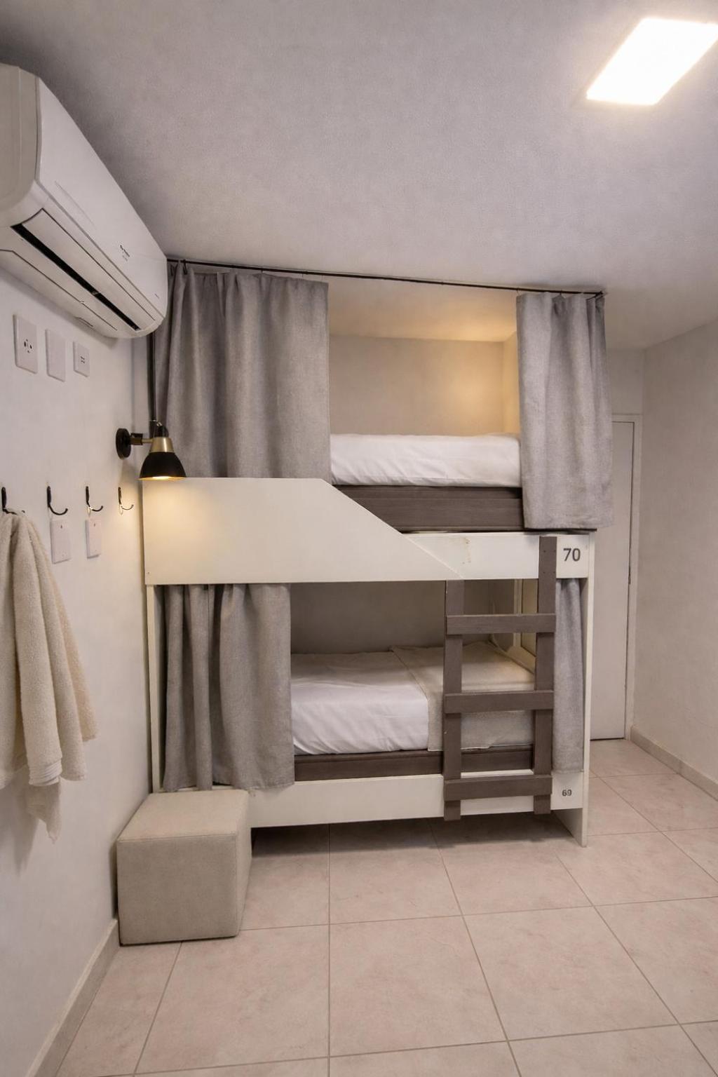 Bett im gemischten Schlafsaal mit 4 Betten