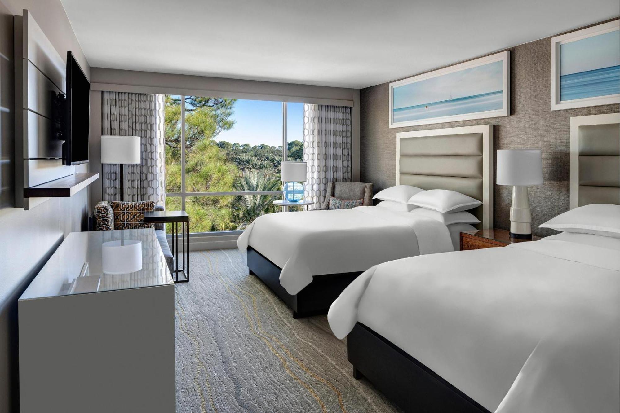 Studio with Two Queen Beds and Resort View