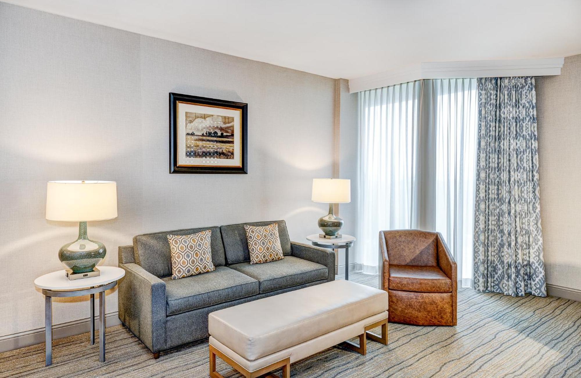 Premium King Suite with Sofa Bed and Seating Area