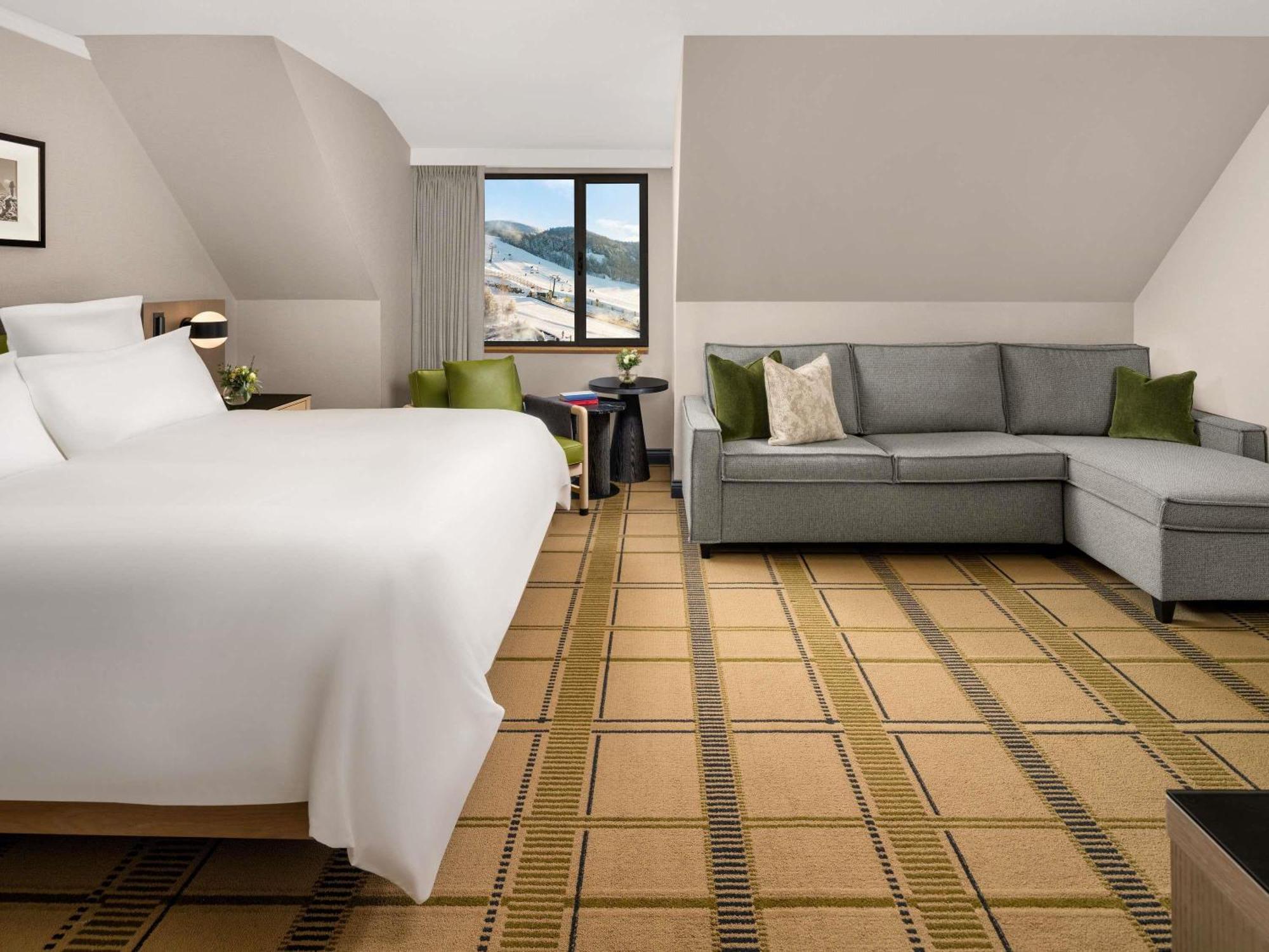 Chambre Lit King-Size Deluxe avec Coin Salon et Canapé-Lit