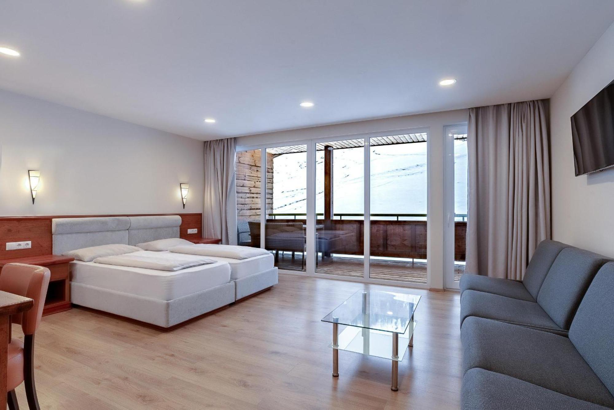 Dreibettzimmer mit Aussicht