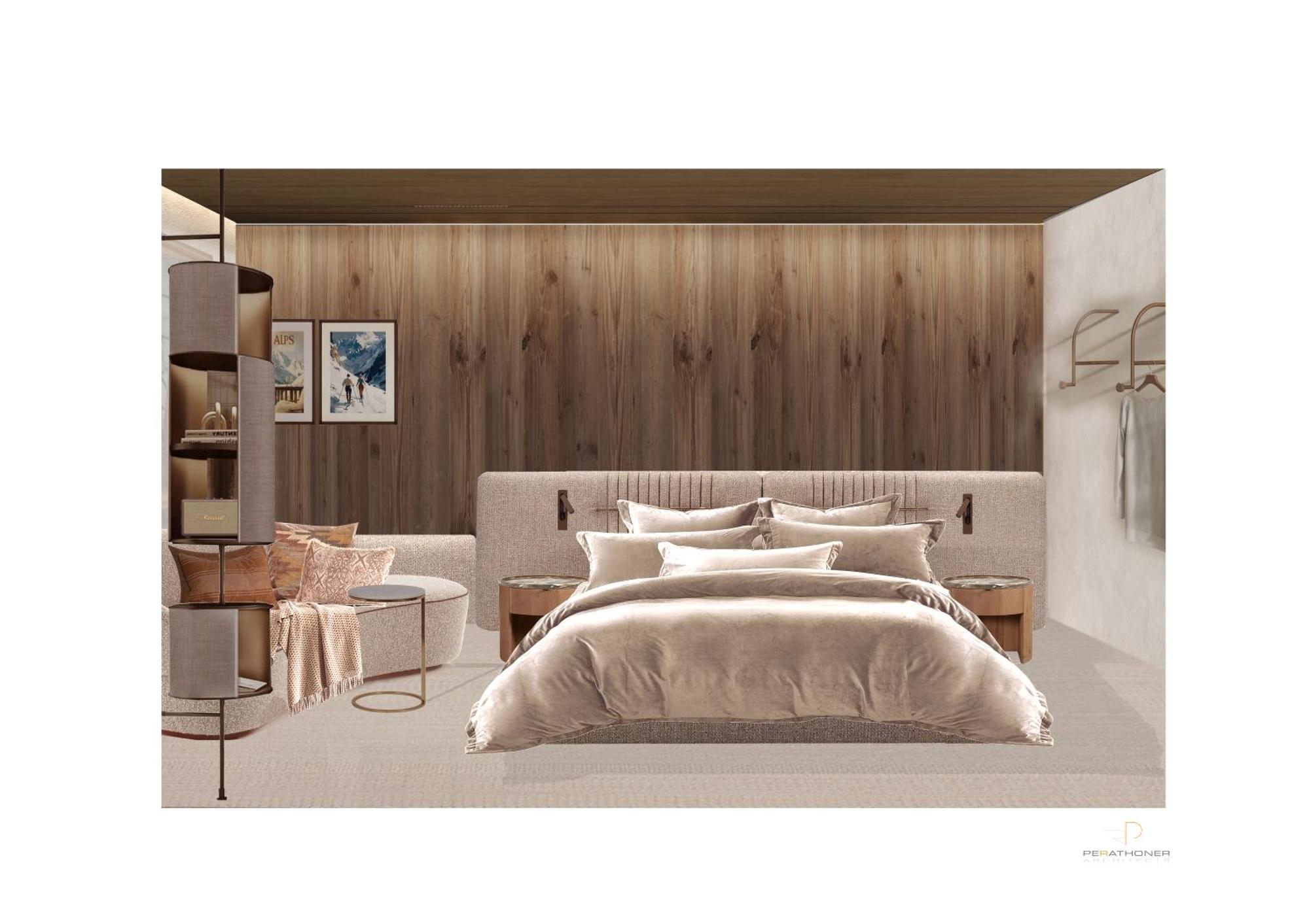 Doppelzimmer mit Bergblick