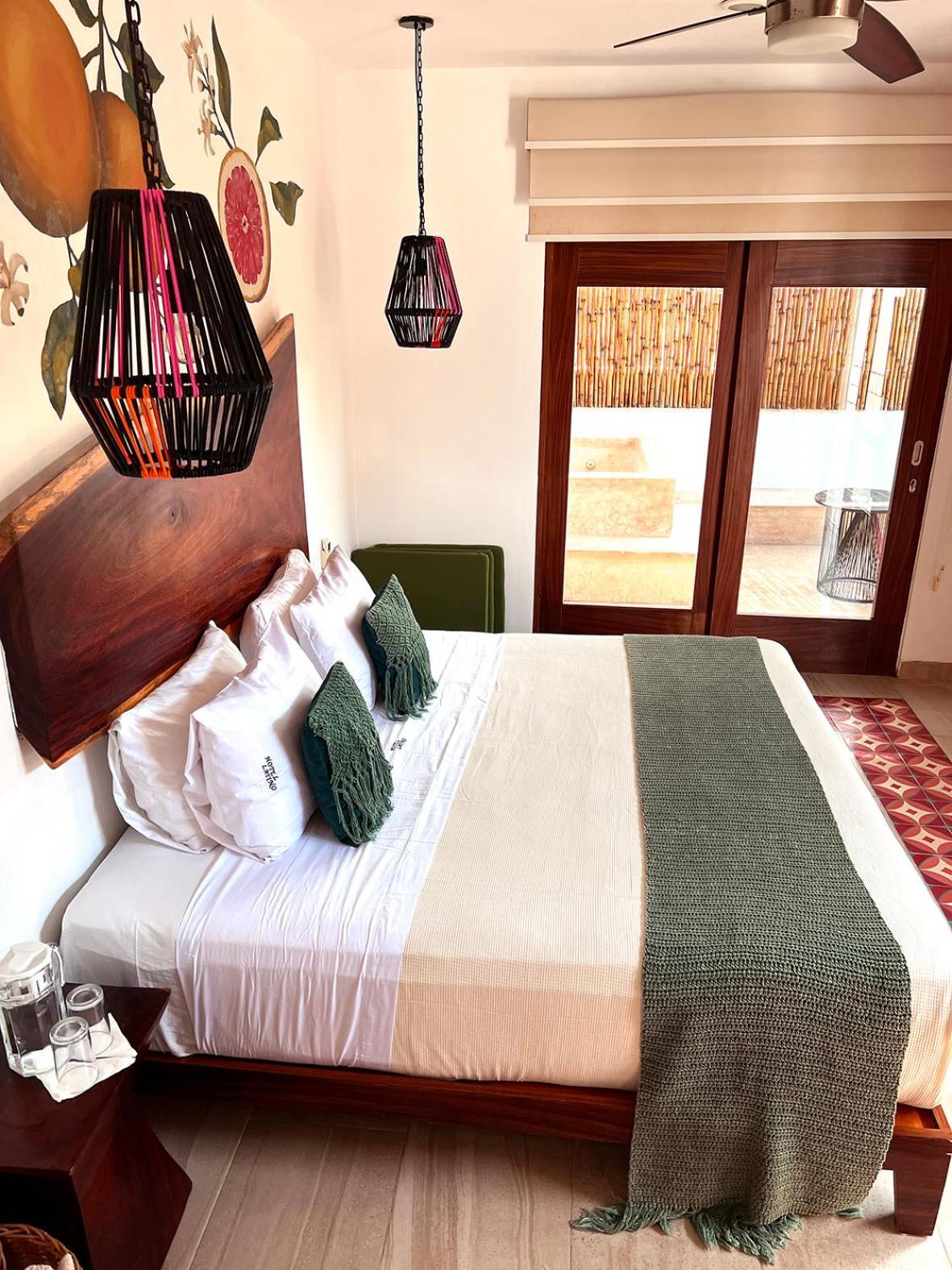 Suite met Queensize Bed en Bubbelbad