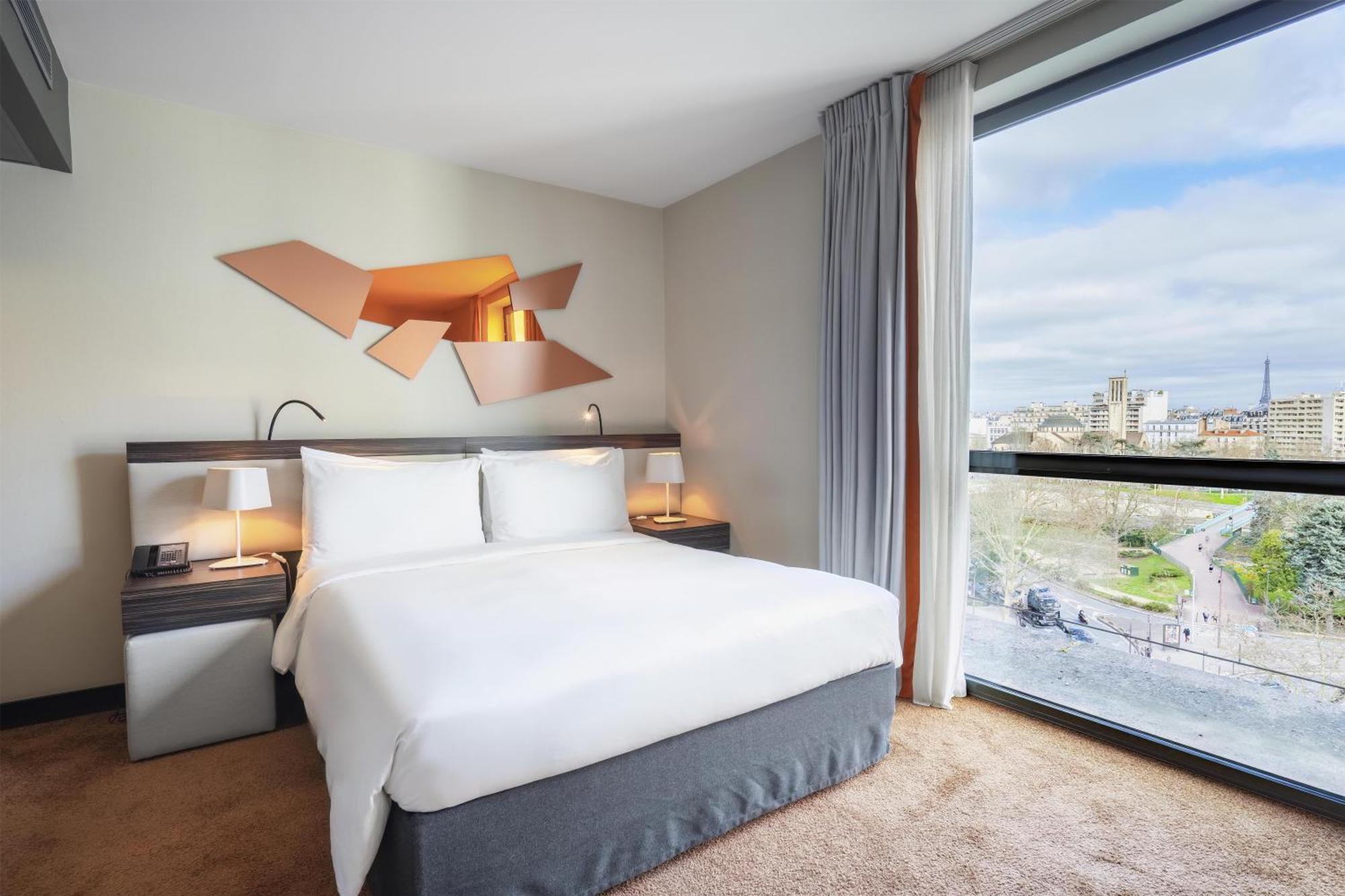 Suite Lit King-Size à 1 Chambre avec Vue sur Tour Eiffel