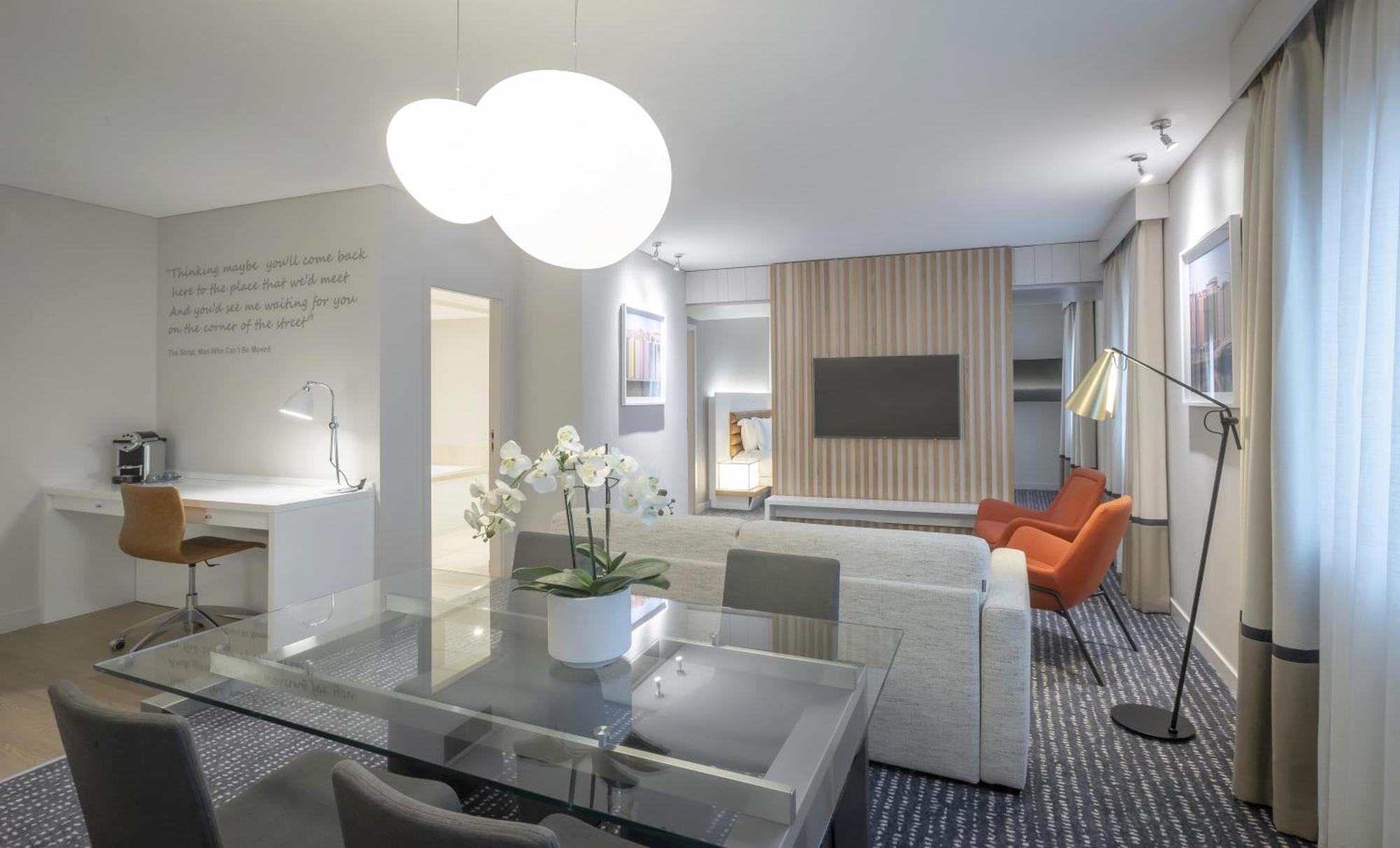 Suite King con 1 Camera da Letto e Vista Fiume