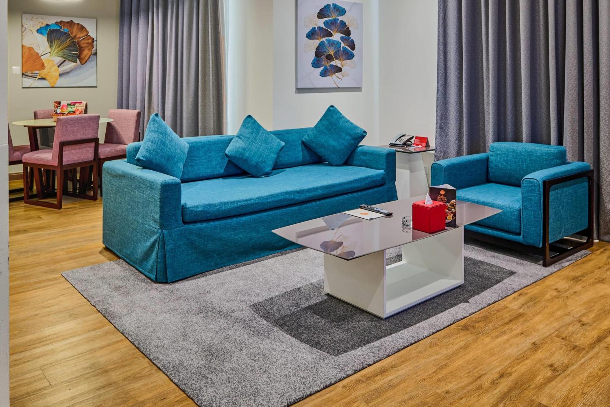 Suite de 1 dormitorio con vistas a la ciudad - 1 cama grande