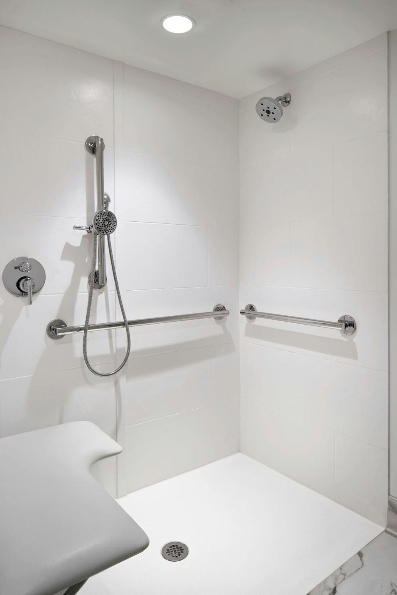 Deluxe King Room with City View and Transfer Shower - Mobility Accessible