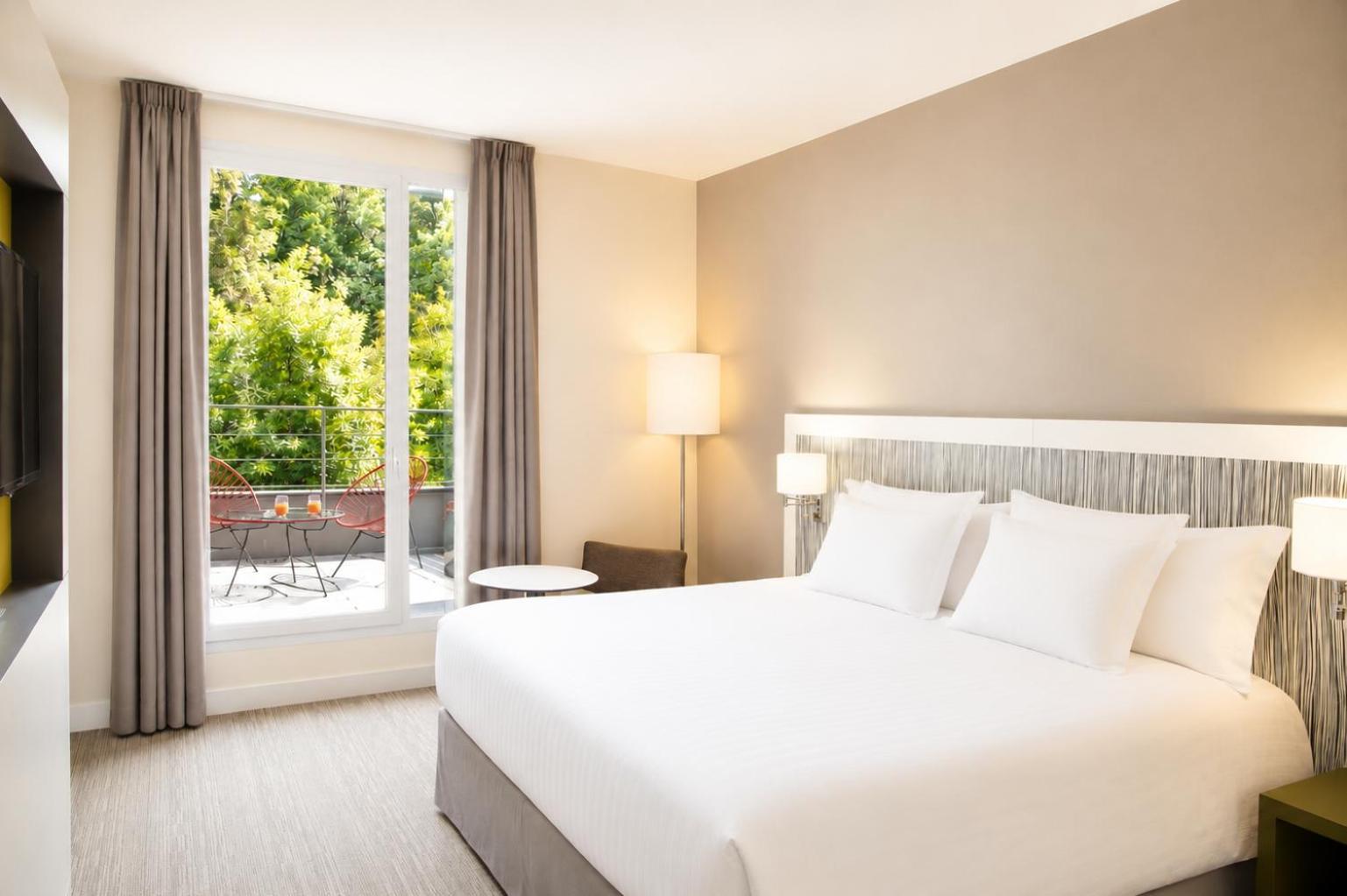 Chambre Supérieure Lit King-Size avec Terrasse