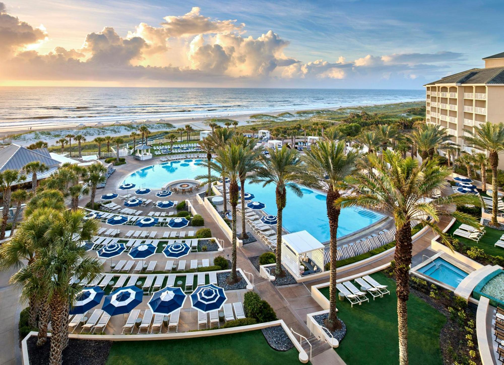Ocean and Pool View King Bed