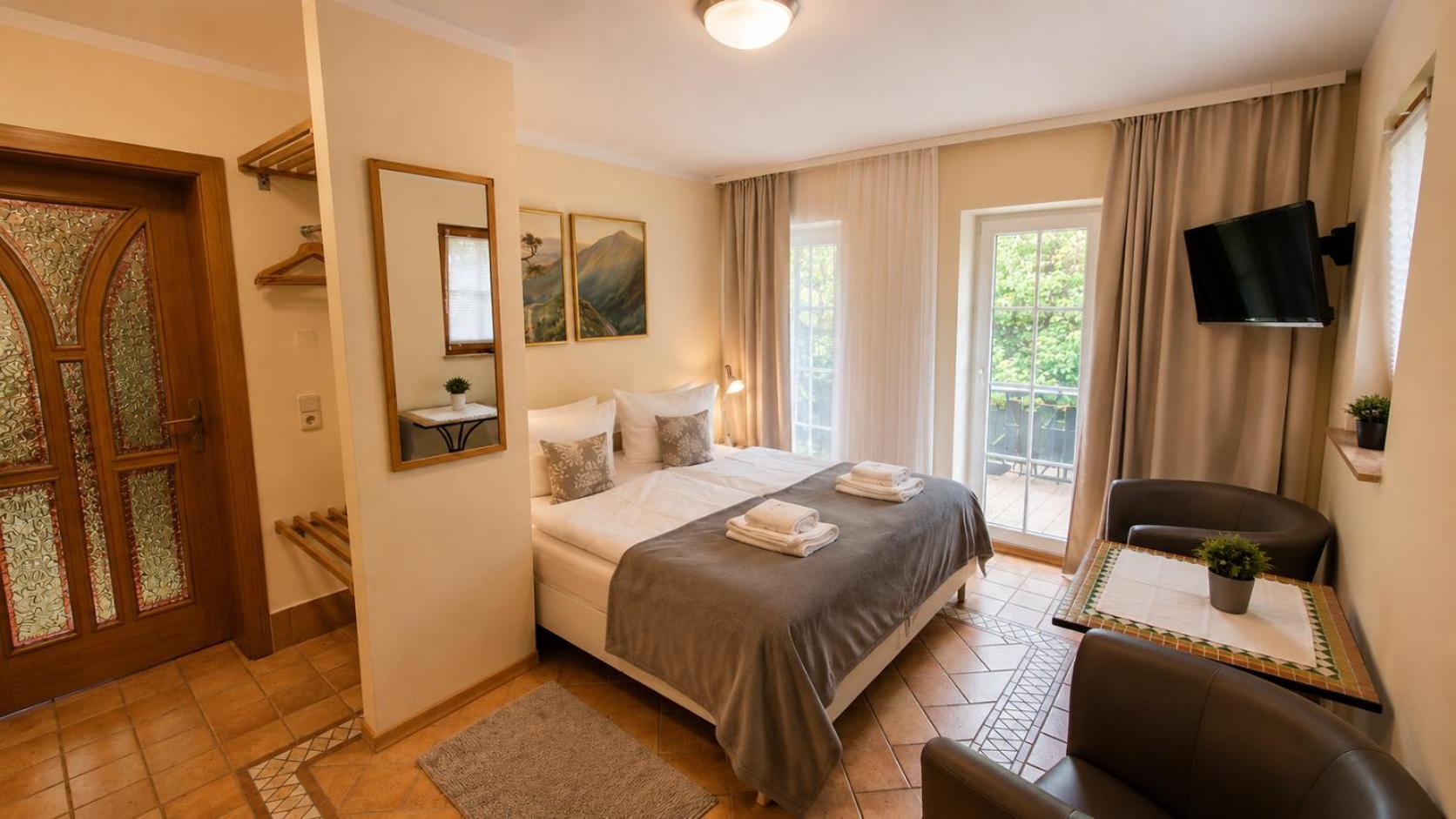 Doppelzimmer mit Terrasse