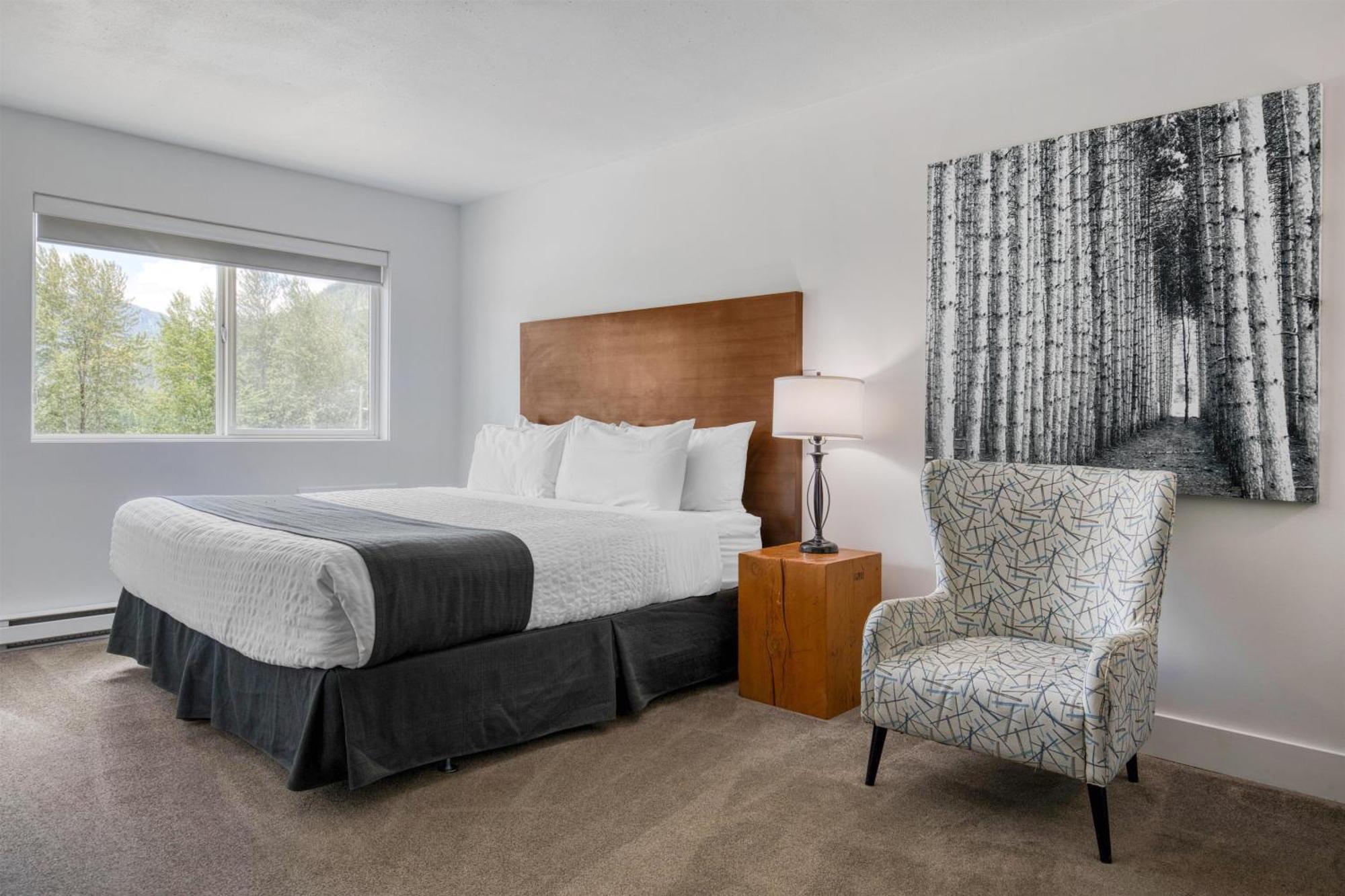 Chambre Lit King-Size - Vue sur Montagne