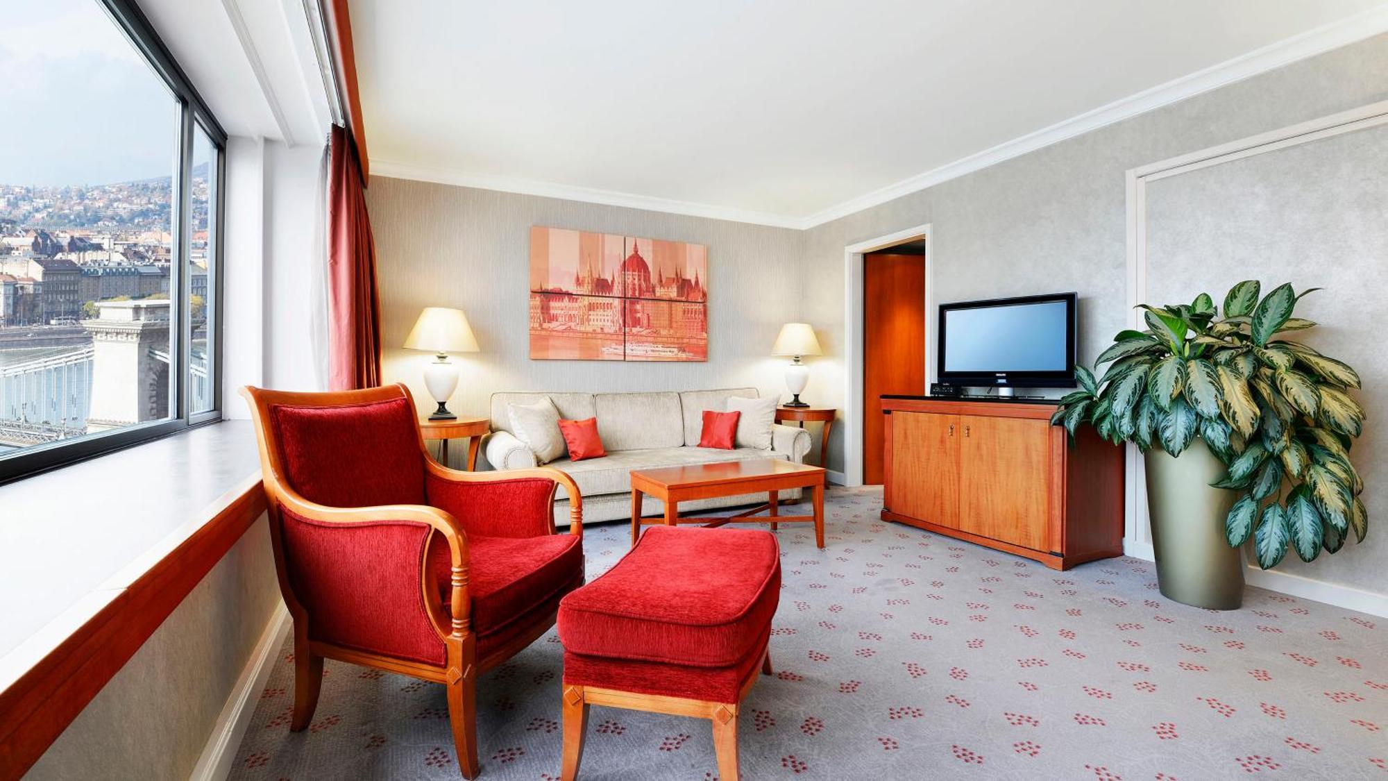 Grand Kasteelsuite met Kingsize Bed en Uitzicht op de Rivier