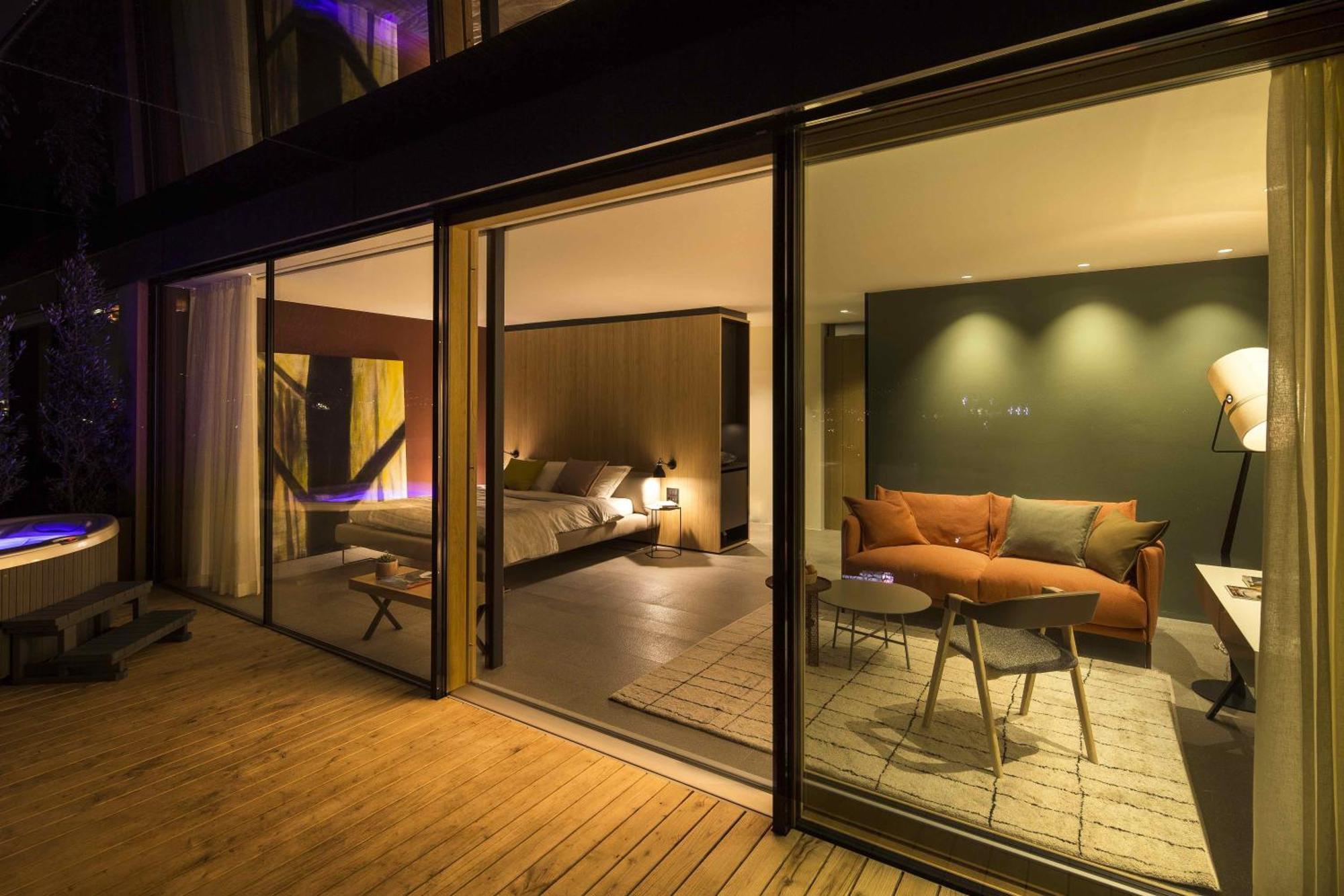 Penthouse mit Hydromassage-Wanne