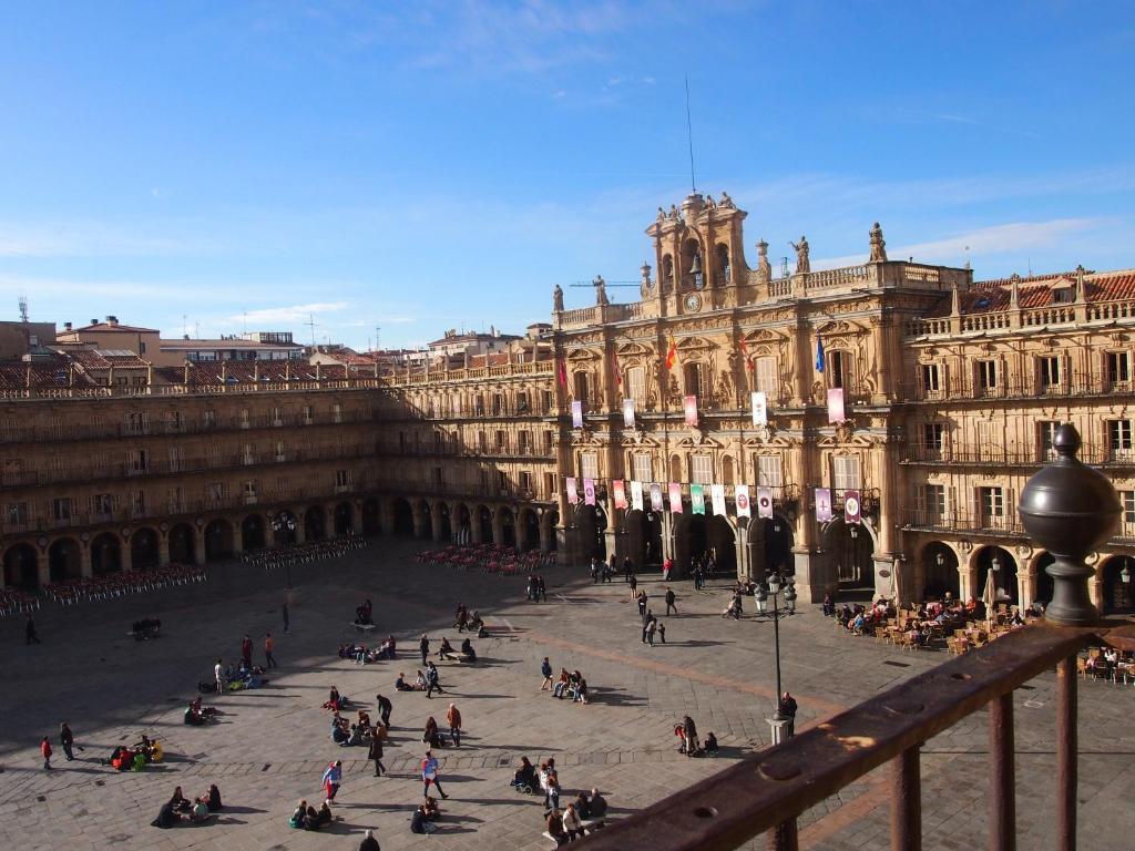 Quarto Duplo com Vista Plaza Mayor