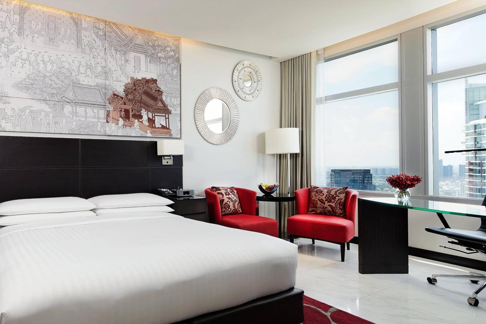 Zimmer mit Kingsize-Bett