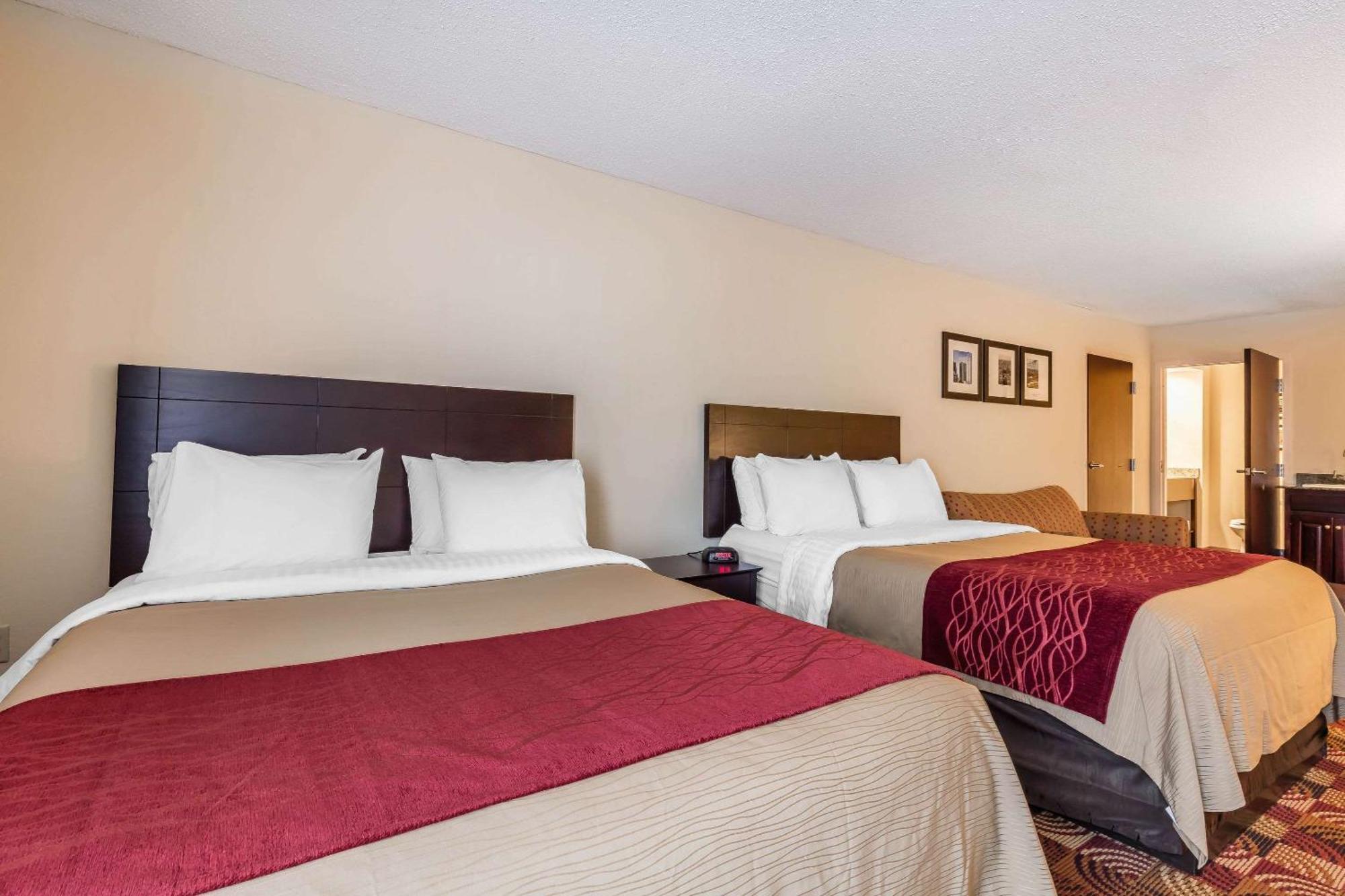 Queen Suite with Two Queen Beds and Sofa Bed