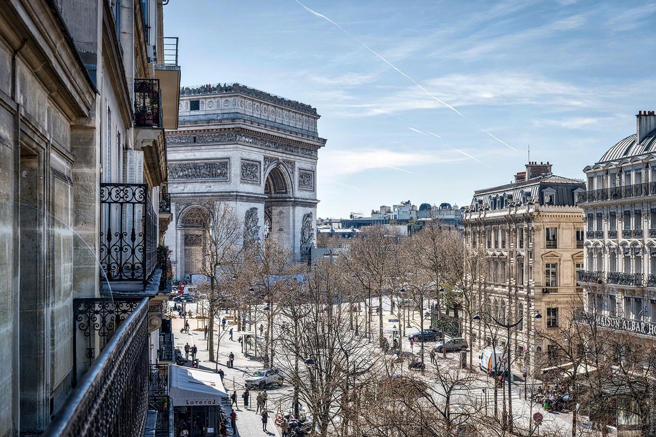 Tweepersoonskamer met Balkon en Uitzicht op de Arc de Triomphe (1-2 Personen)