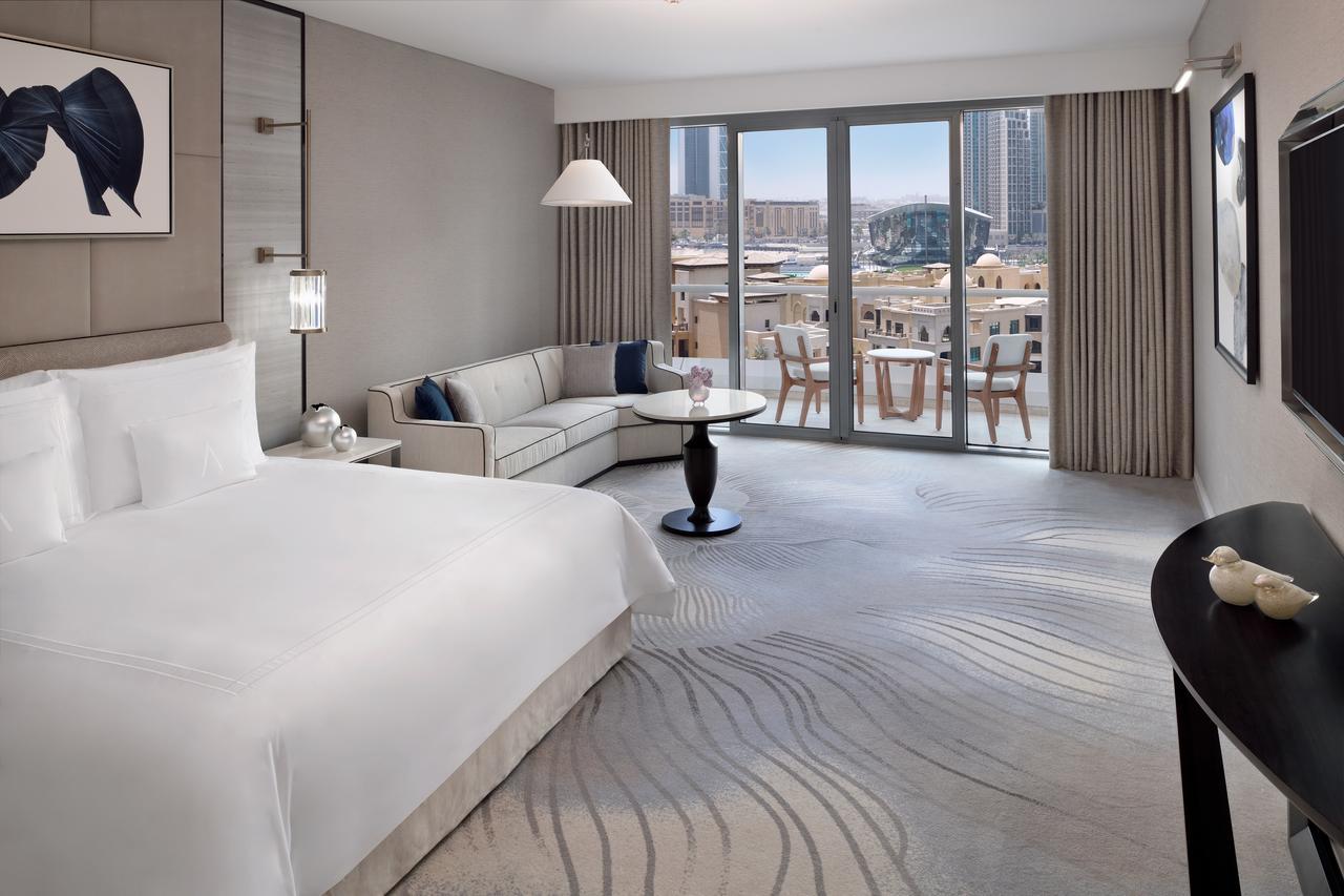 Camera Club con Balcone, Accesso Lounge e Vista Burj Khalifa e Fontana