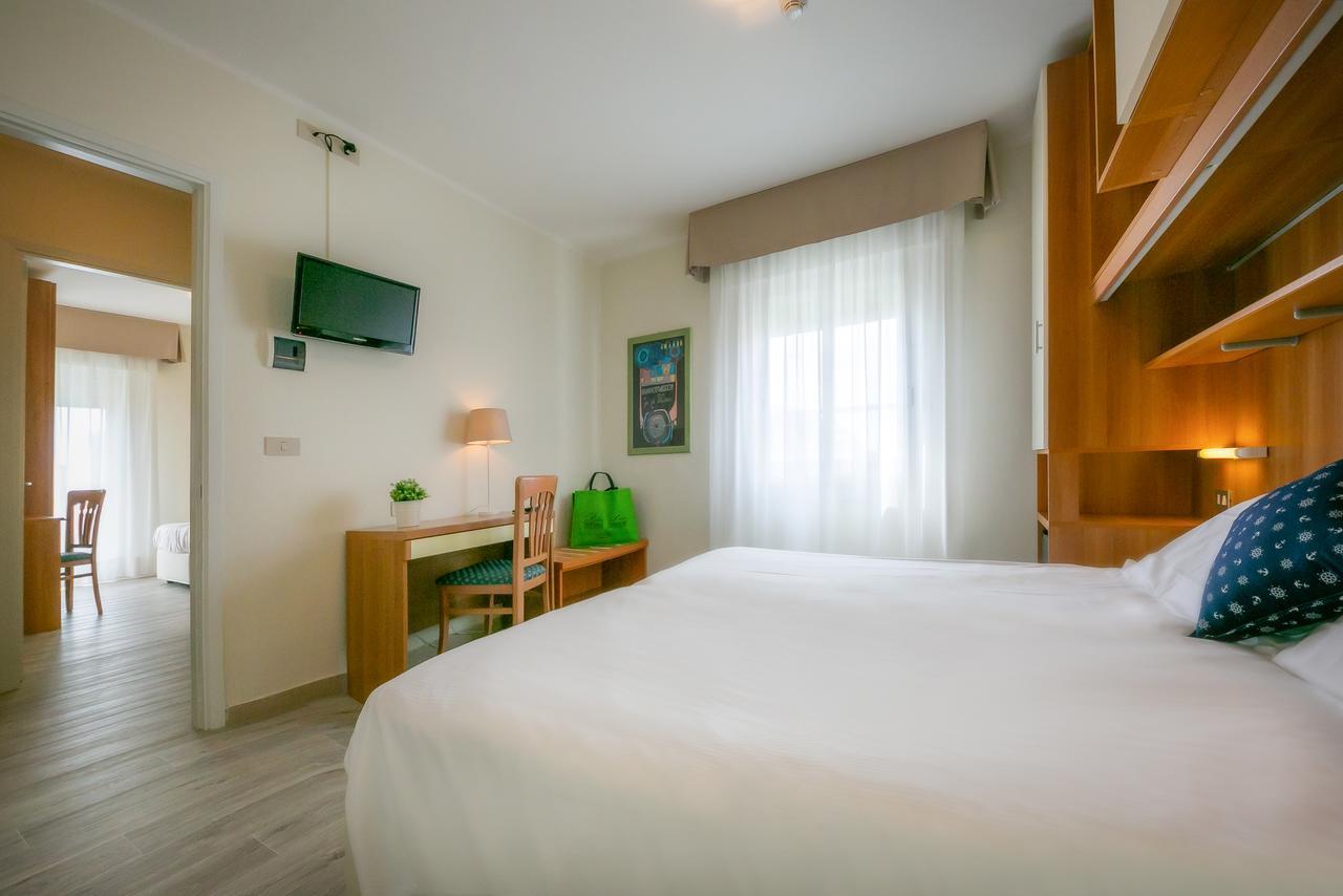 Zwei Doppelzimmer mit Verbindungstür - am Meer