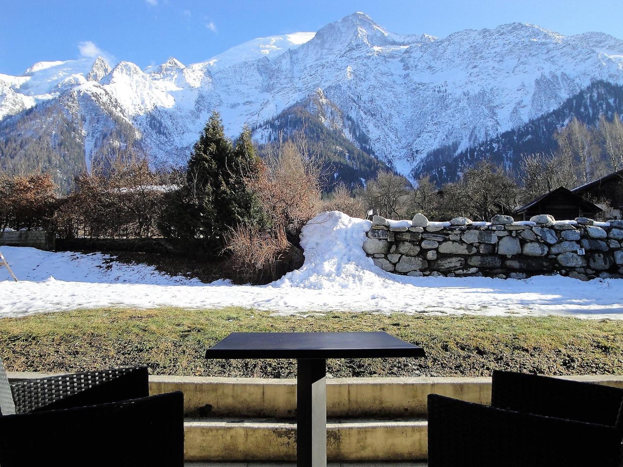 Chambre Double avec Accès Jardin - Côté Mont-Blanc
