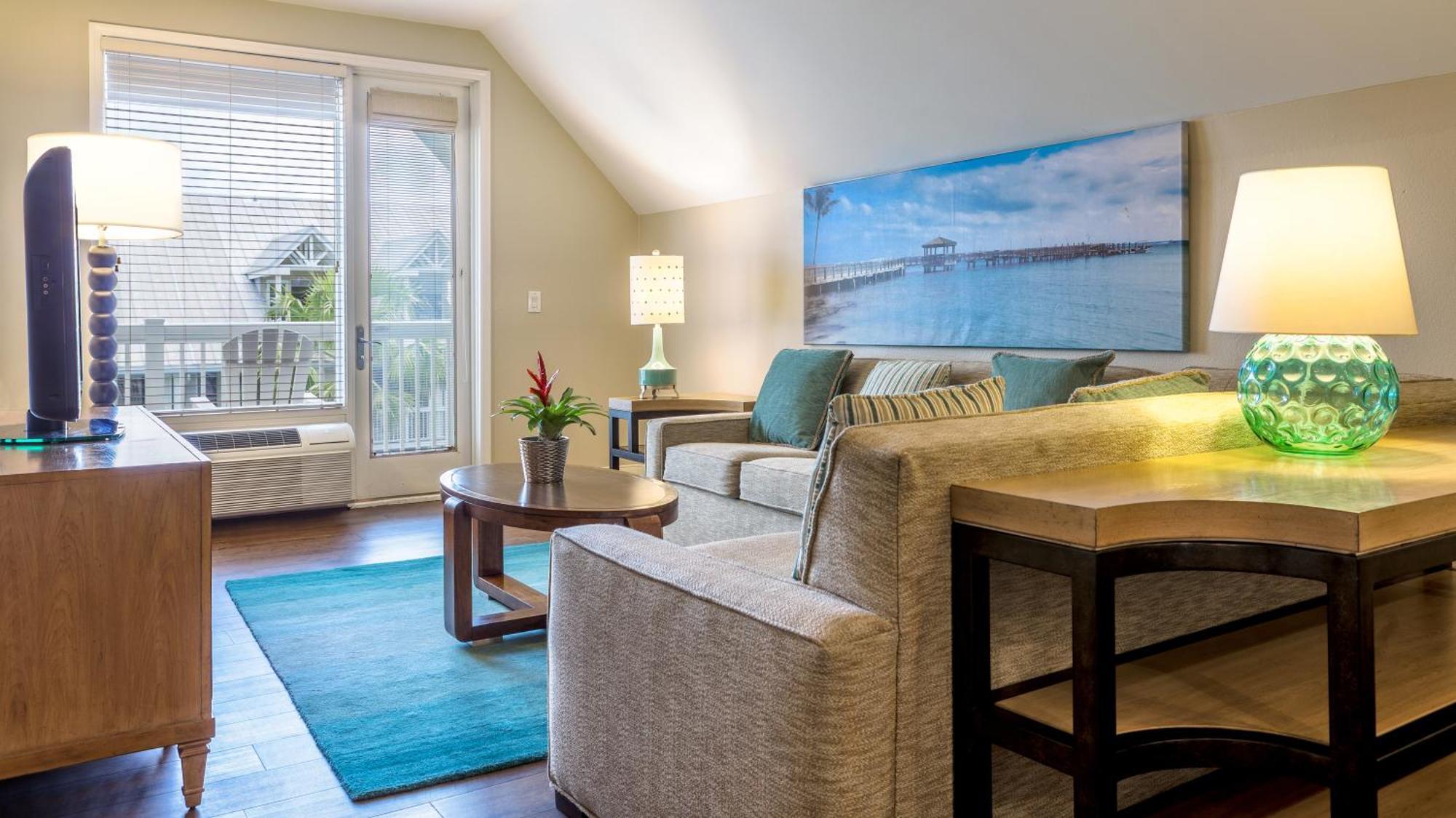 Two Bedroom - One King -Two Queens Suite  Pool View