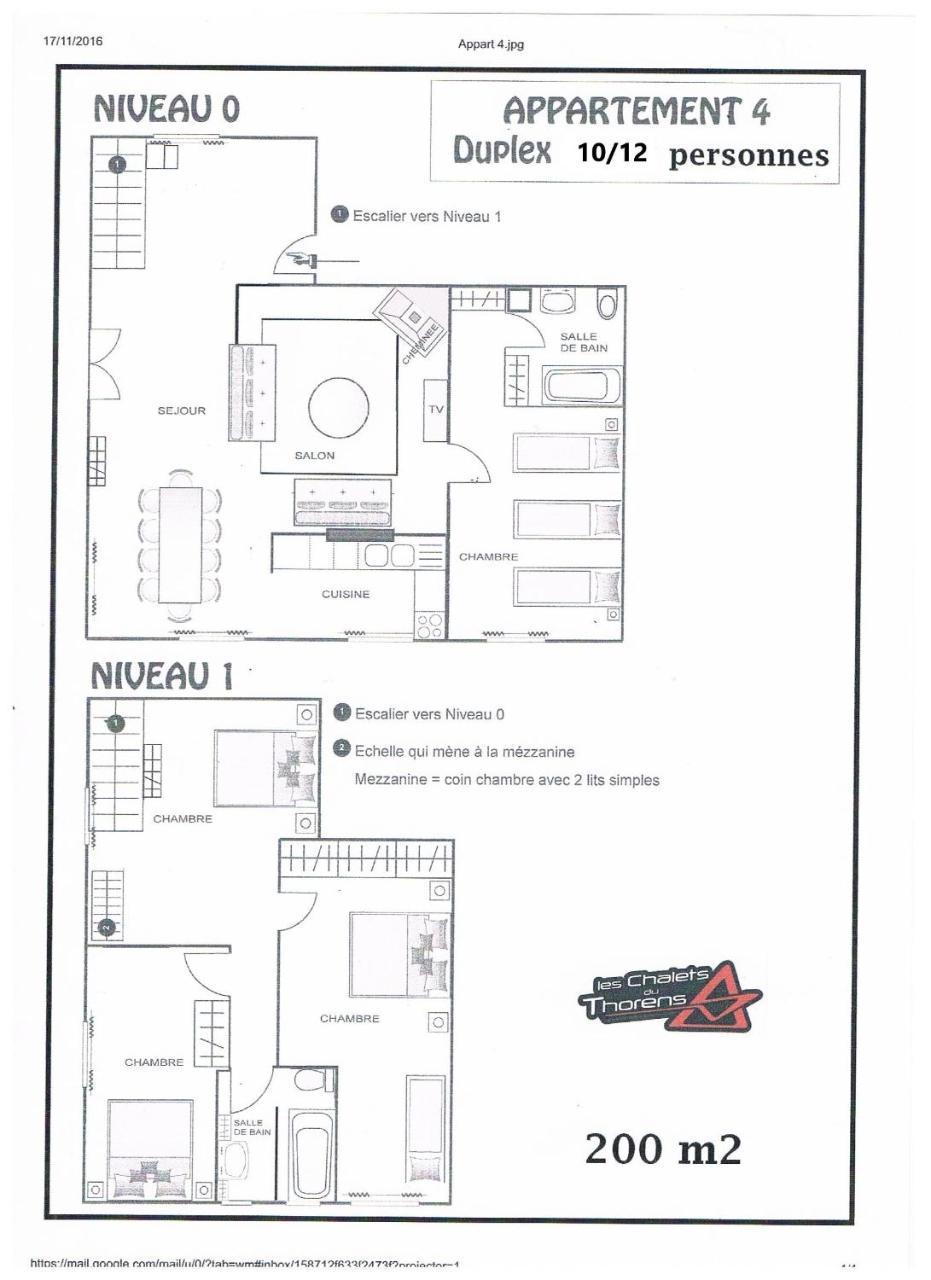 Appartement 3 Chambres (5-7 Adultes)