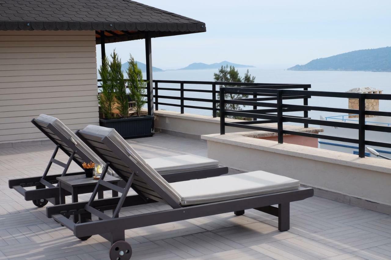 Deluxe Doppelzimmer mit Balkon und Meerblick